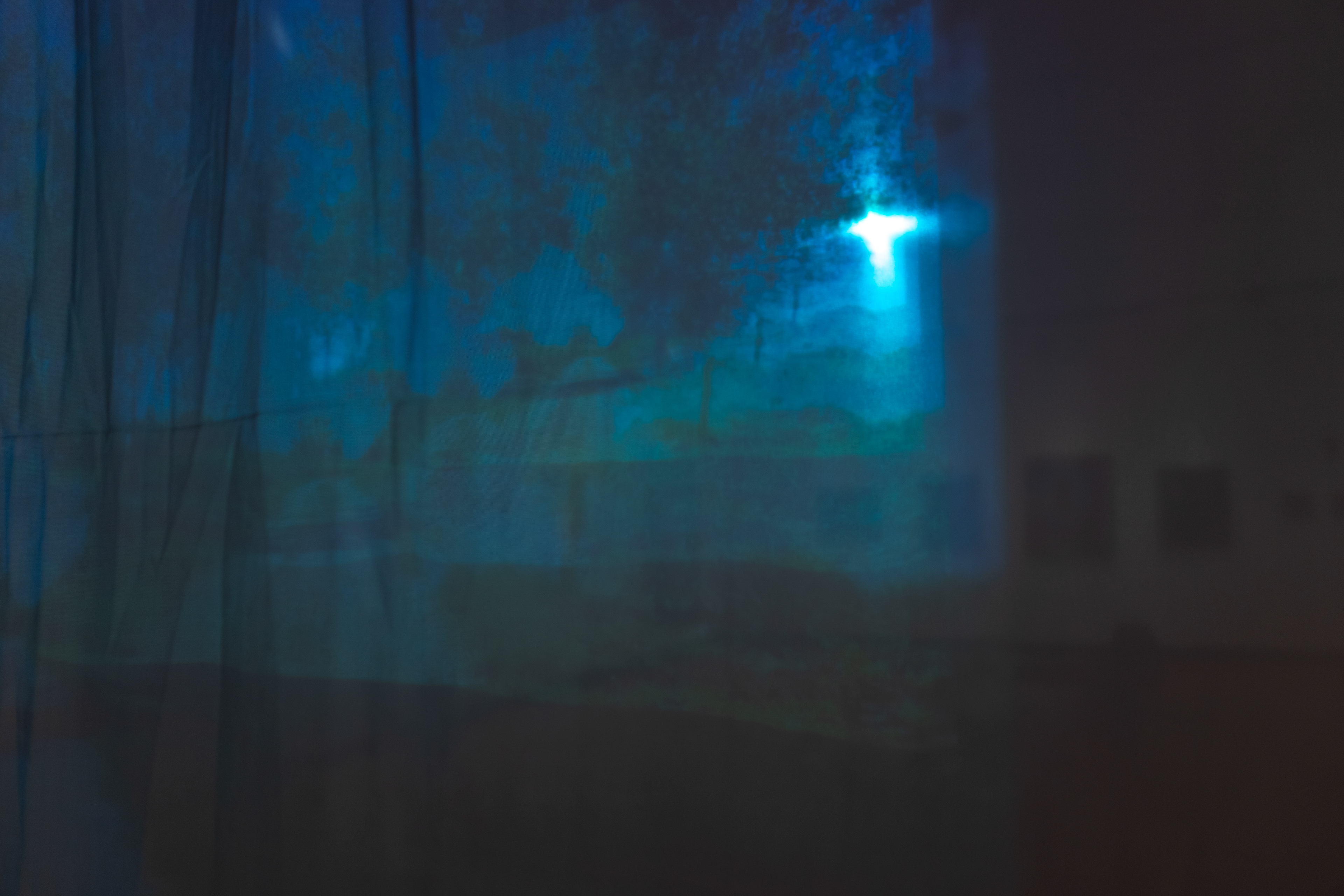 Inside of Installation: Left