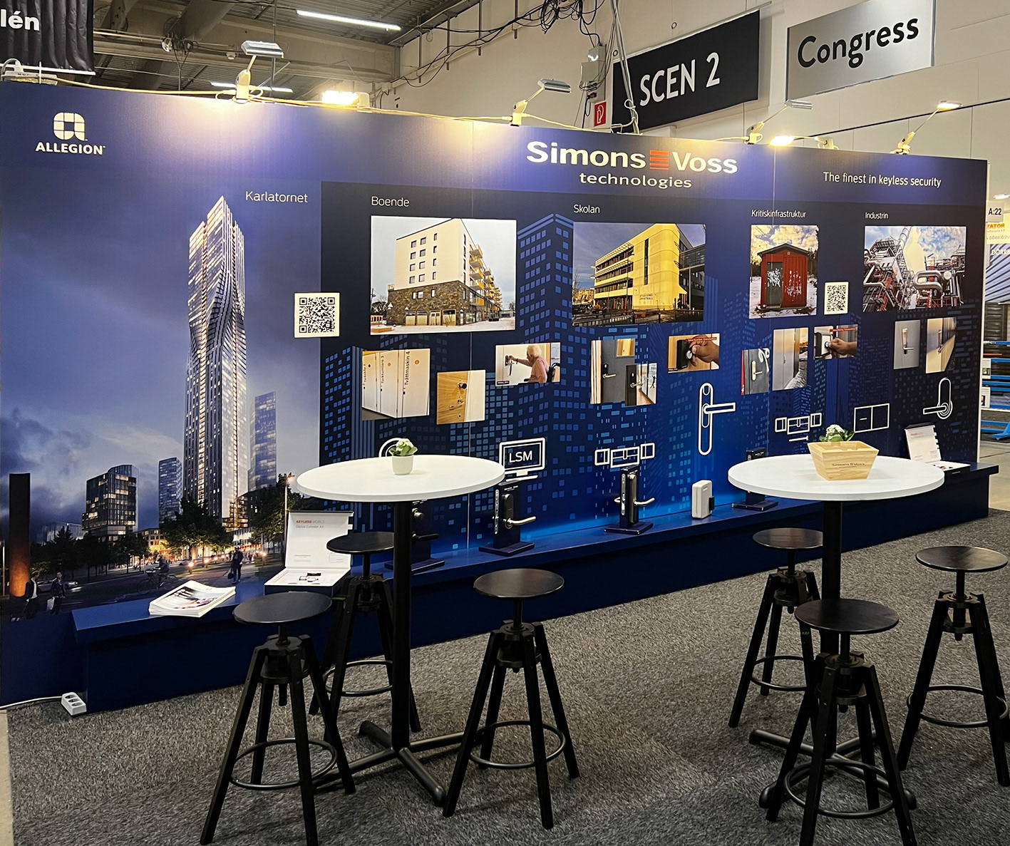 SimonsVoss säkerhetsmässa