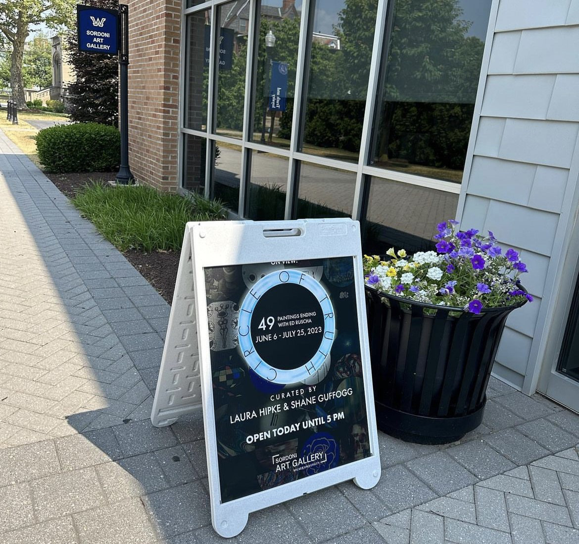 Circle of Truth Walkway Sign