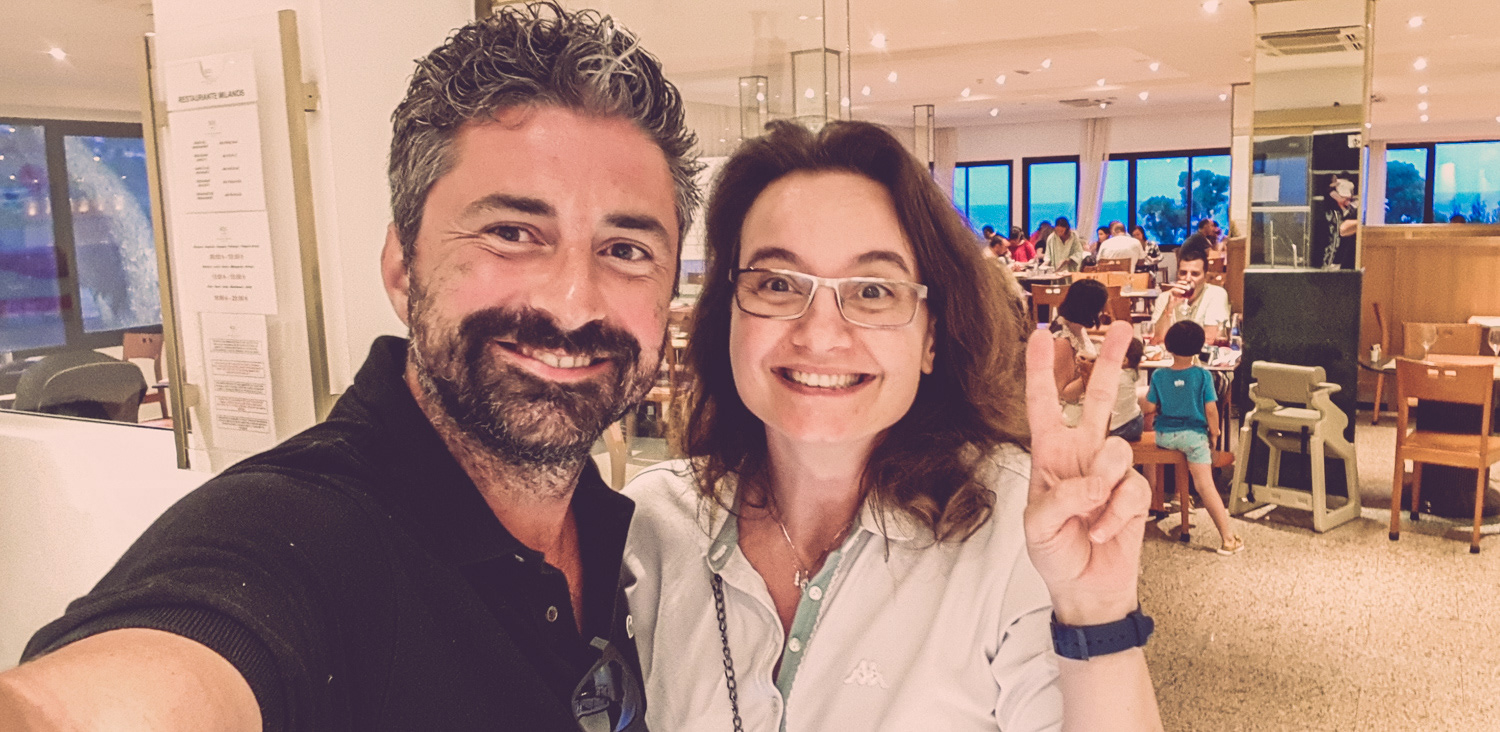 Con Stefania di Settemari.