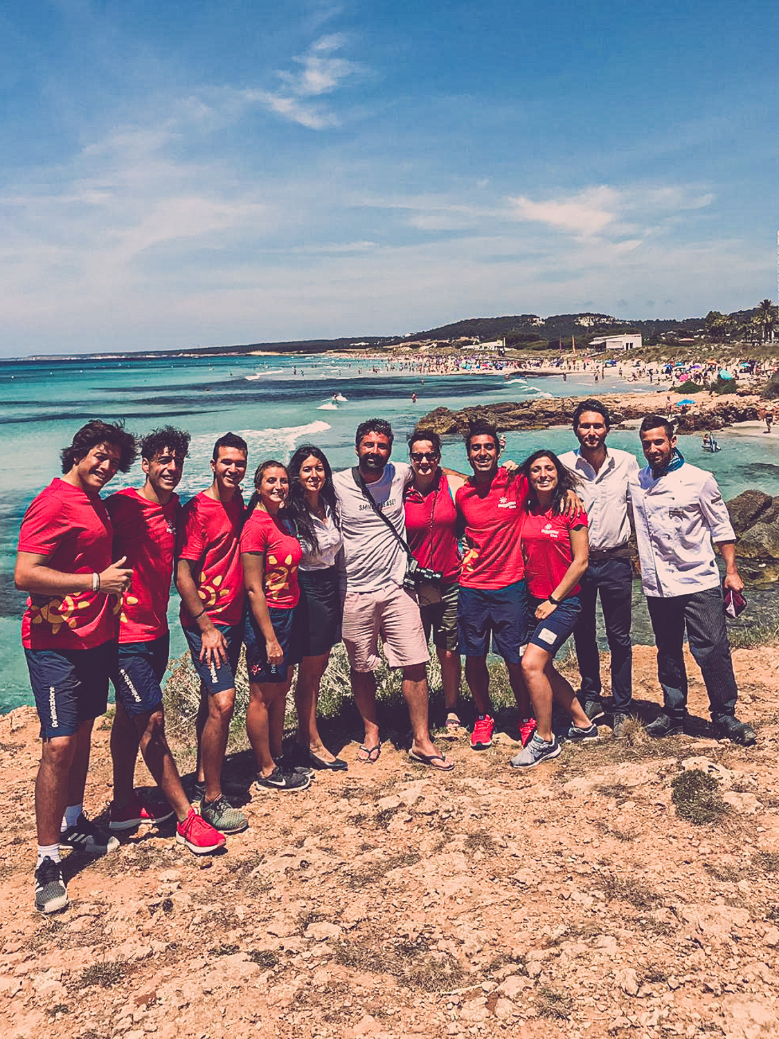 Tutto lo staff al completo