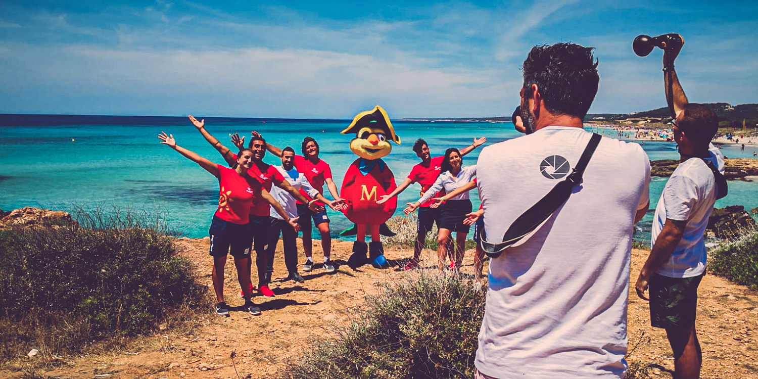 Backstage foto copertina catalogo