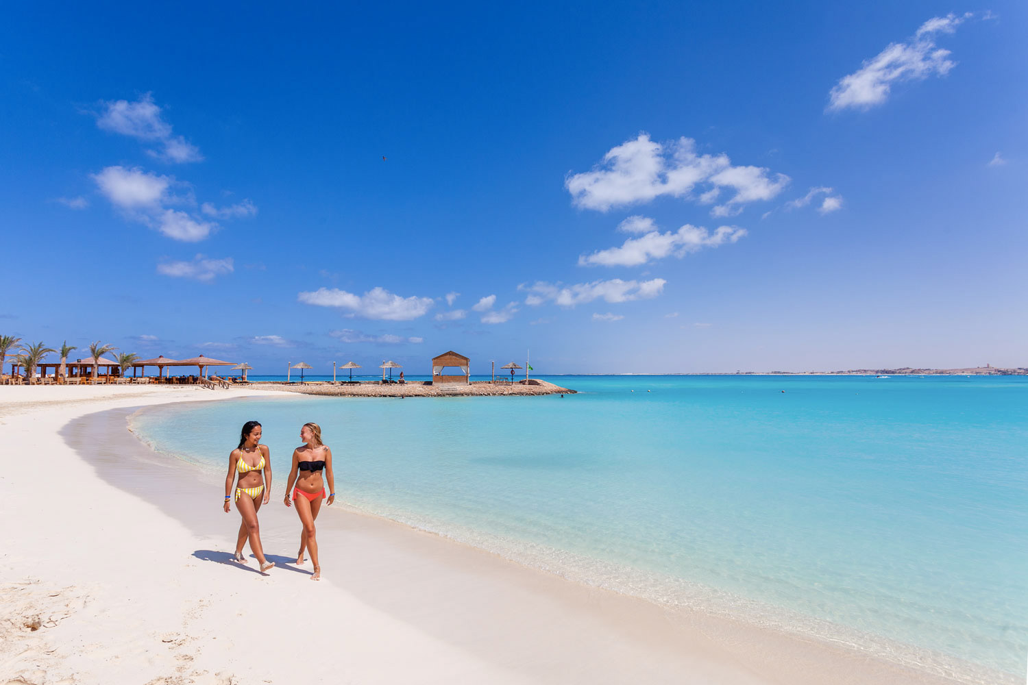 La spiaggia protetta