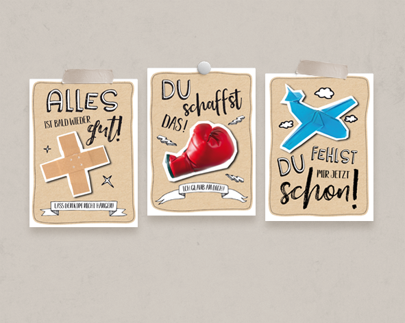 kartenserie: 4 motive