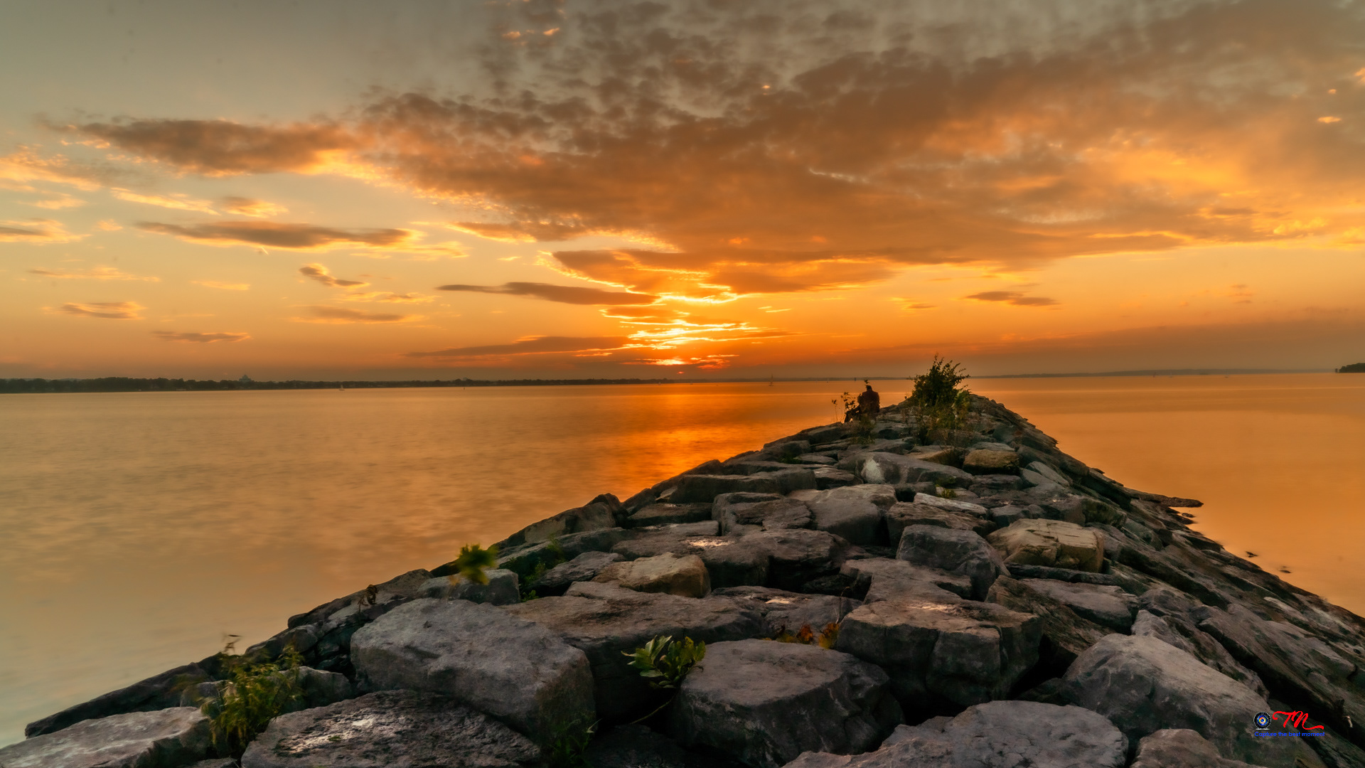 Sunset in Britannia park, Ottawa ON (Sept 2022)