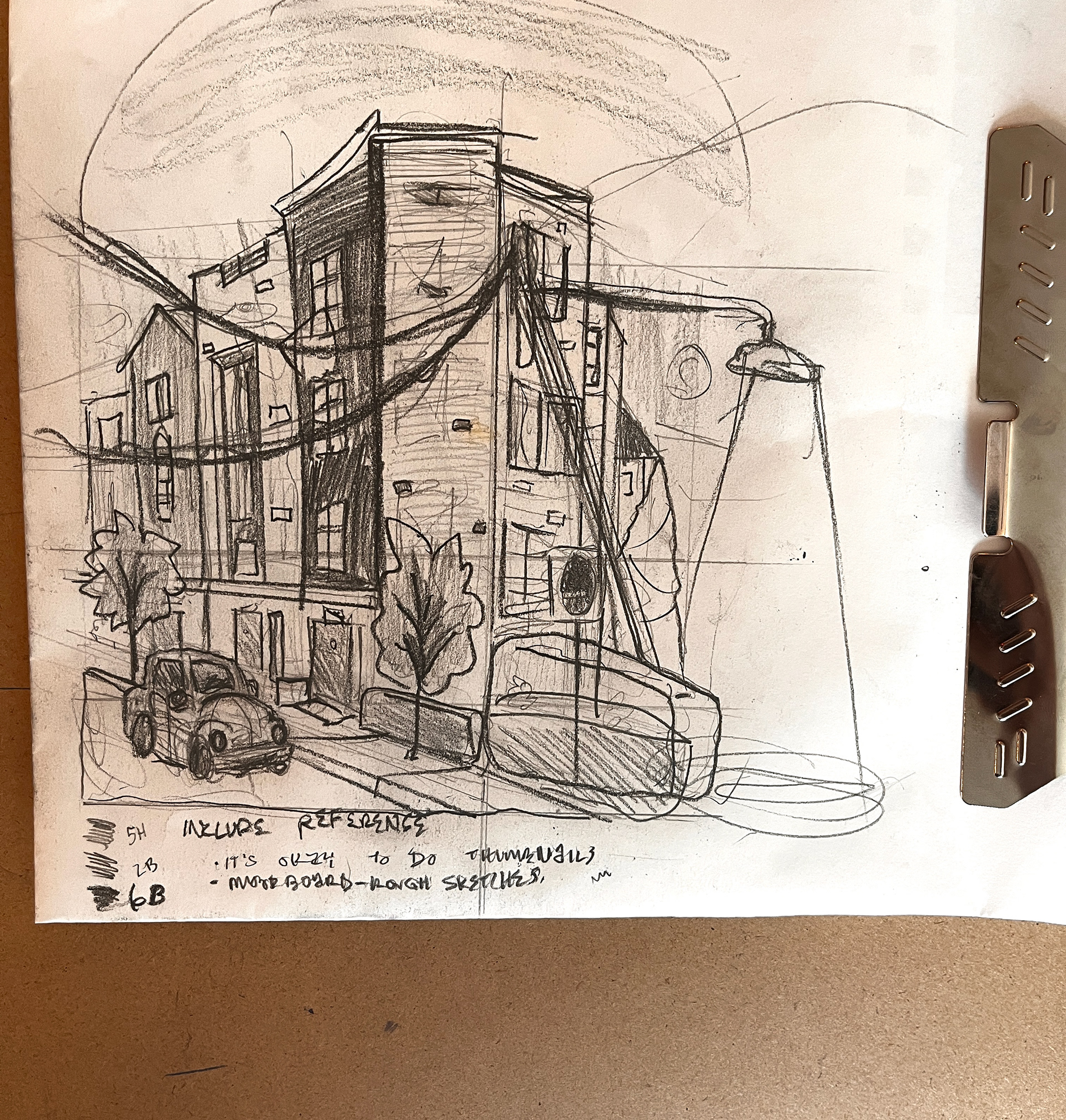 traditional rough draft