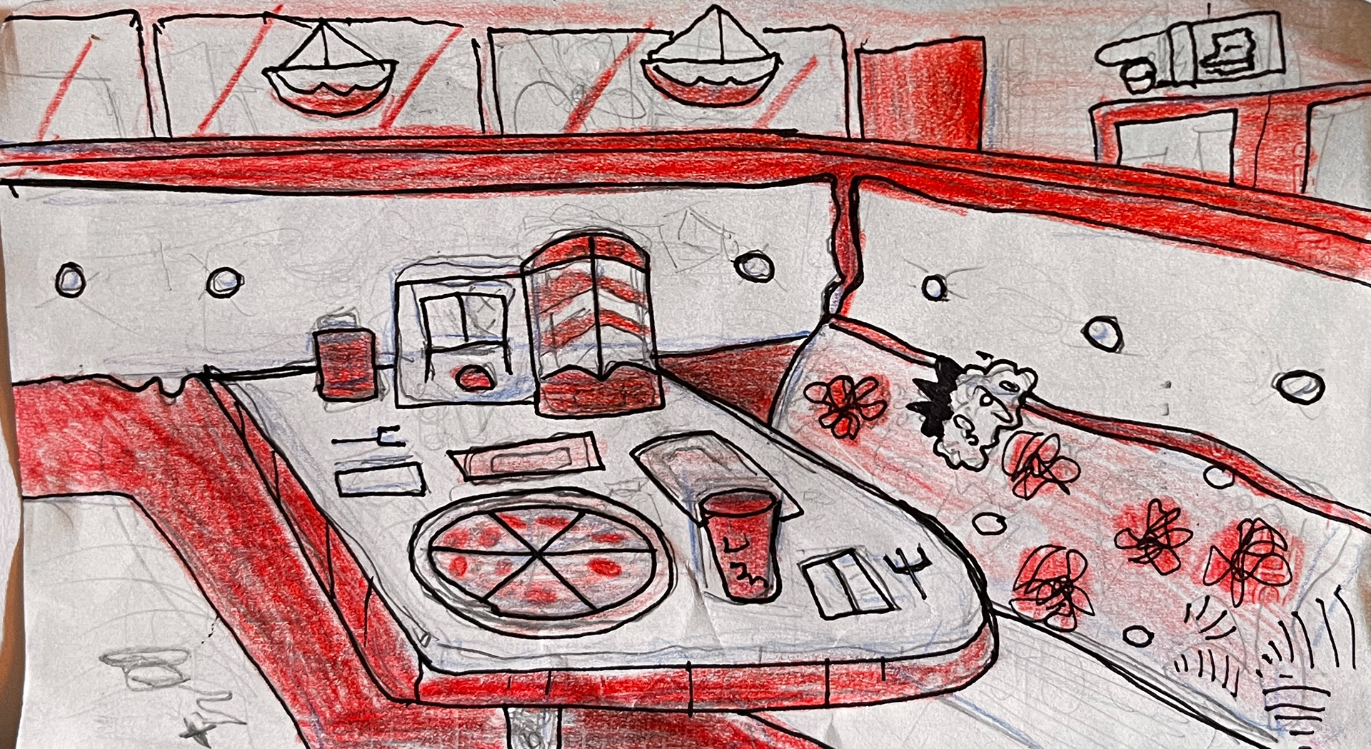 interior sketch