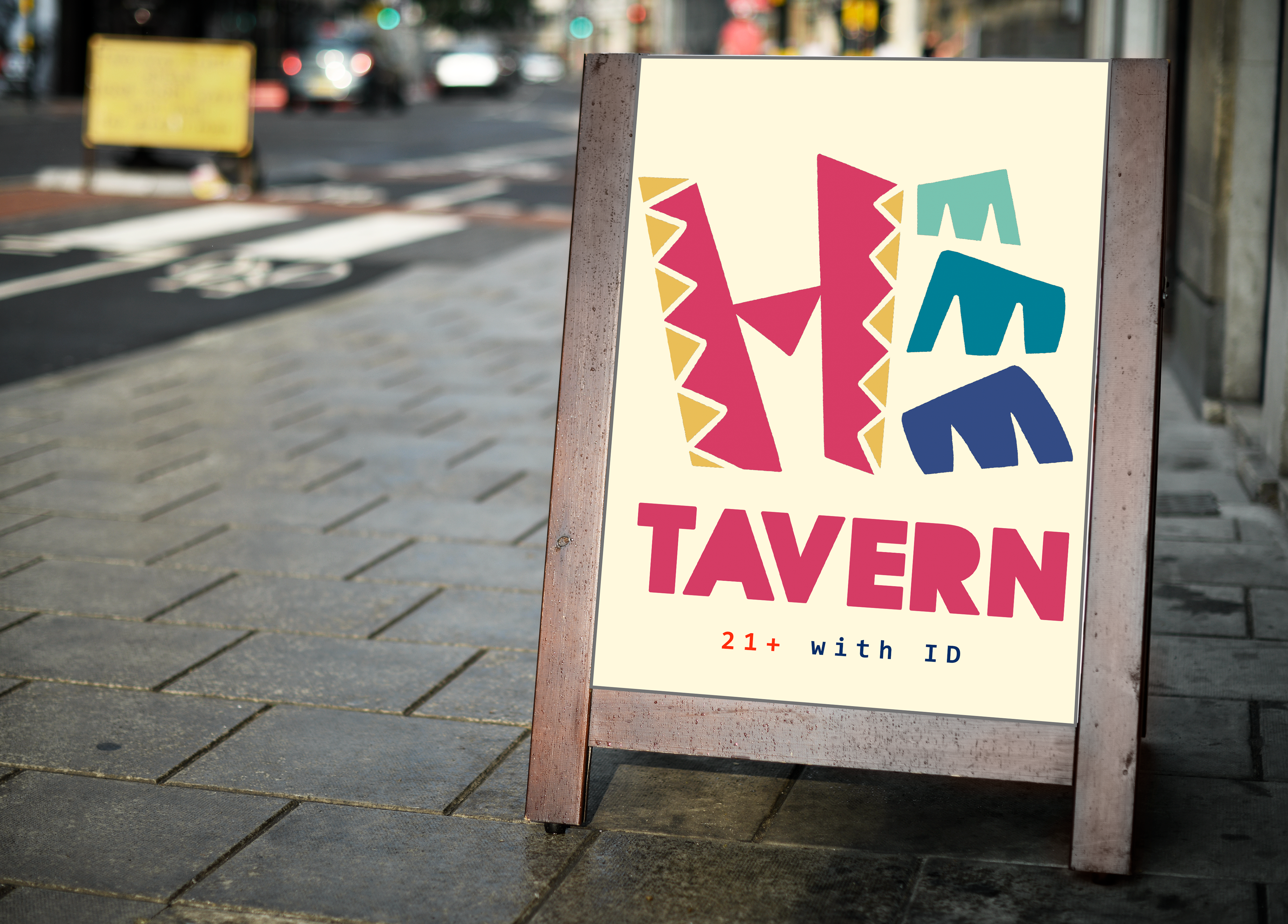 Hmmm Logo - Restaurant Sign 3