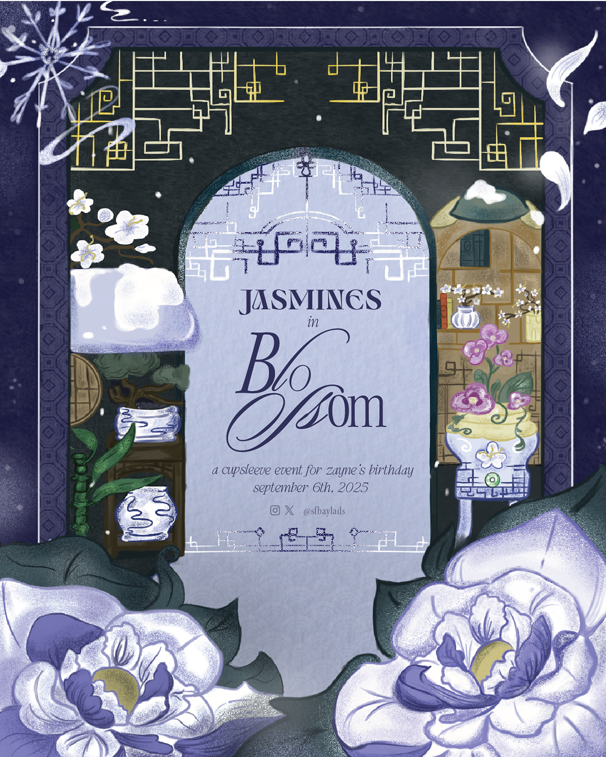 Jasmines In Blossom