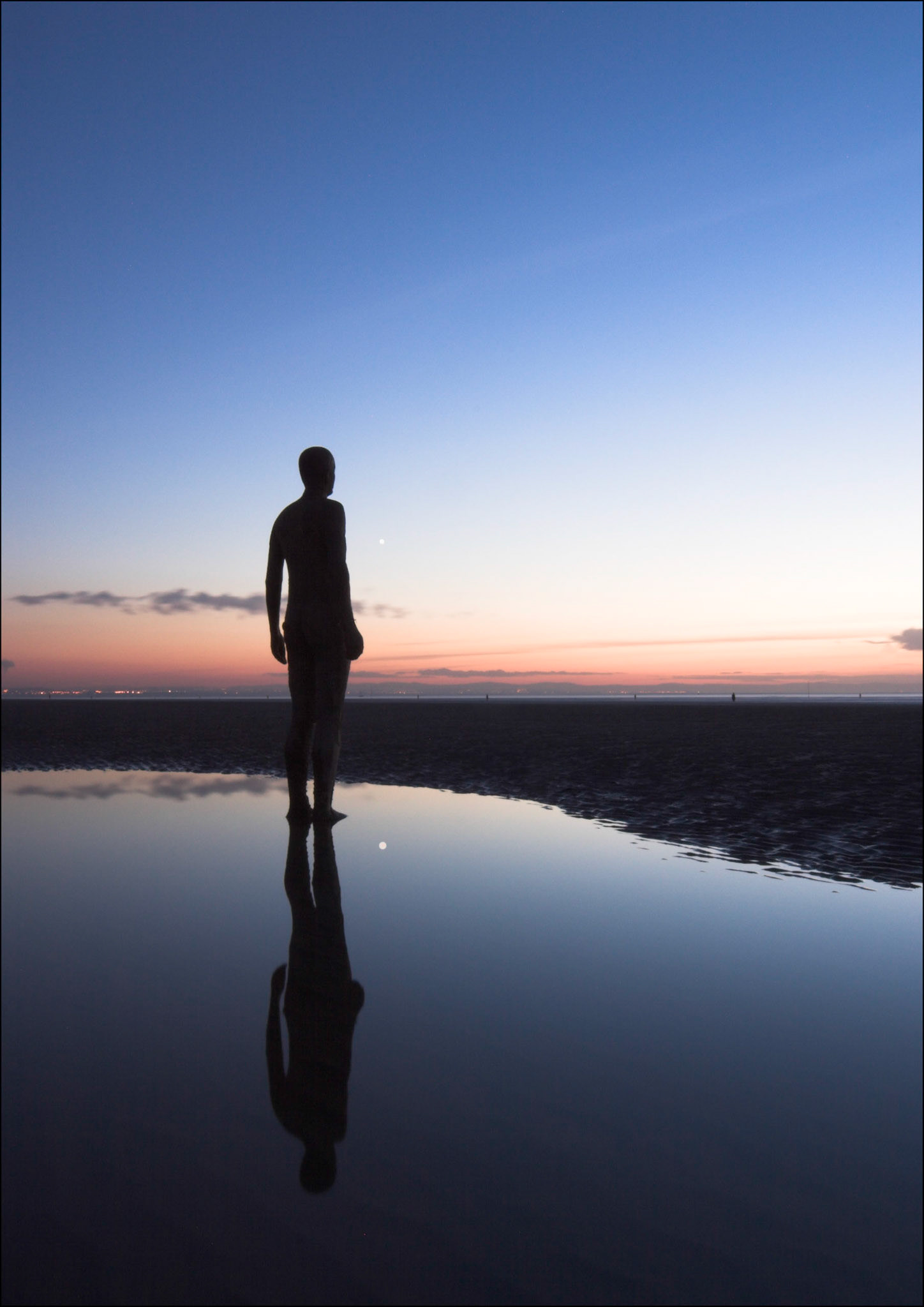 'Another Place' - Antony Gormley, Crosby Sunset