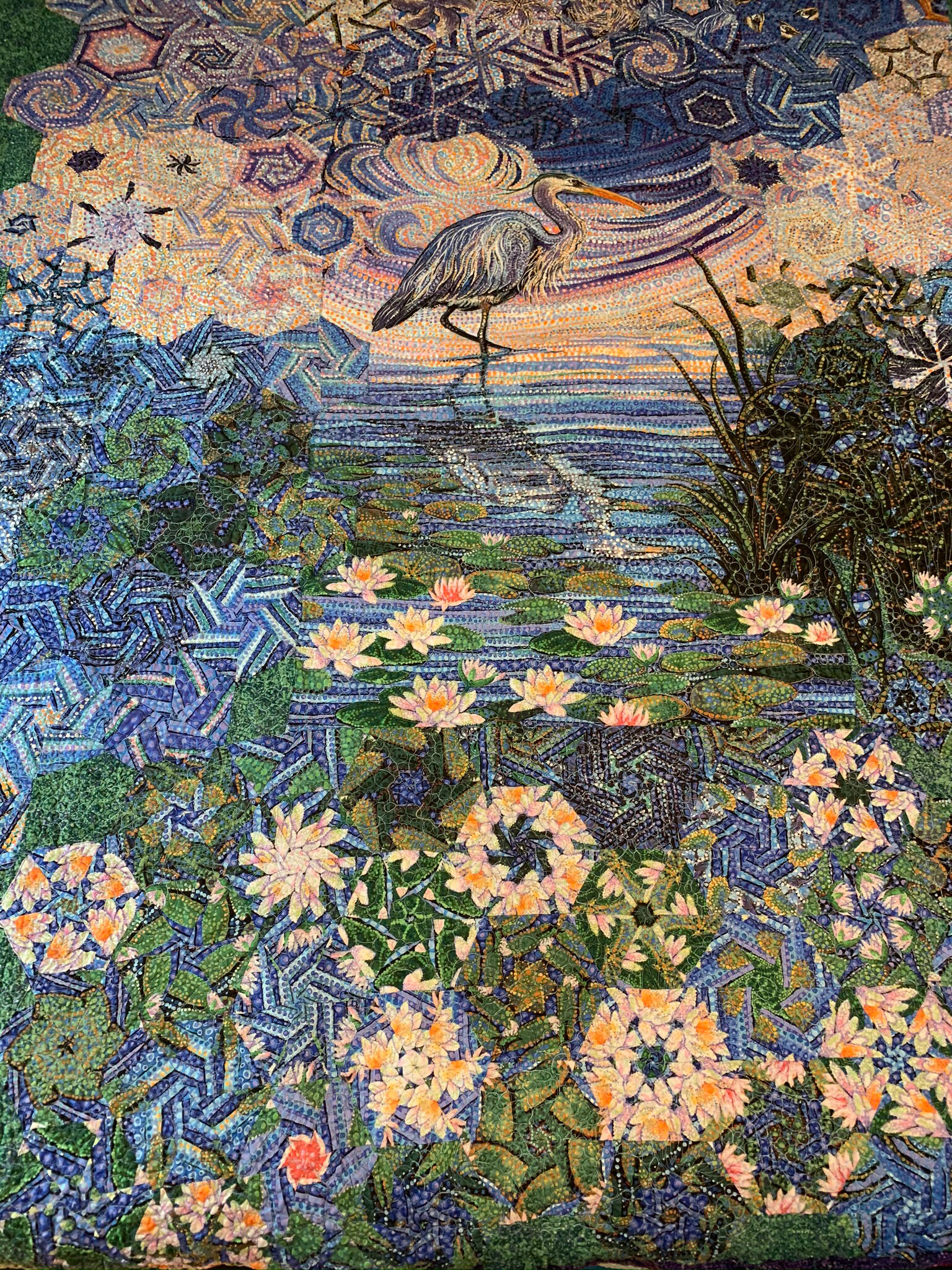 Freemotion quilting