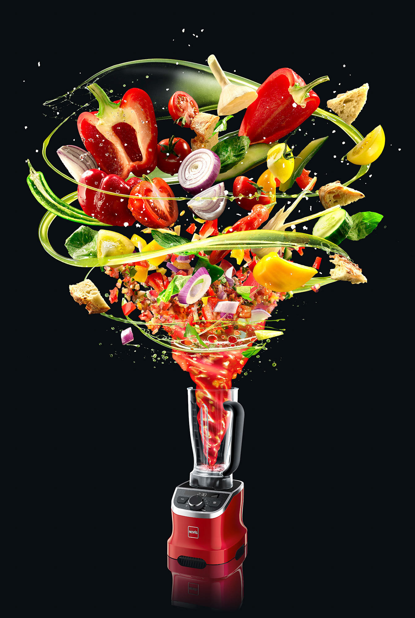 vitajuicer blender- gazpacho 