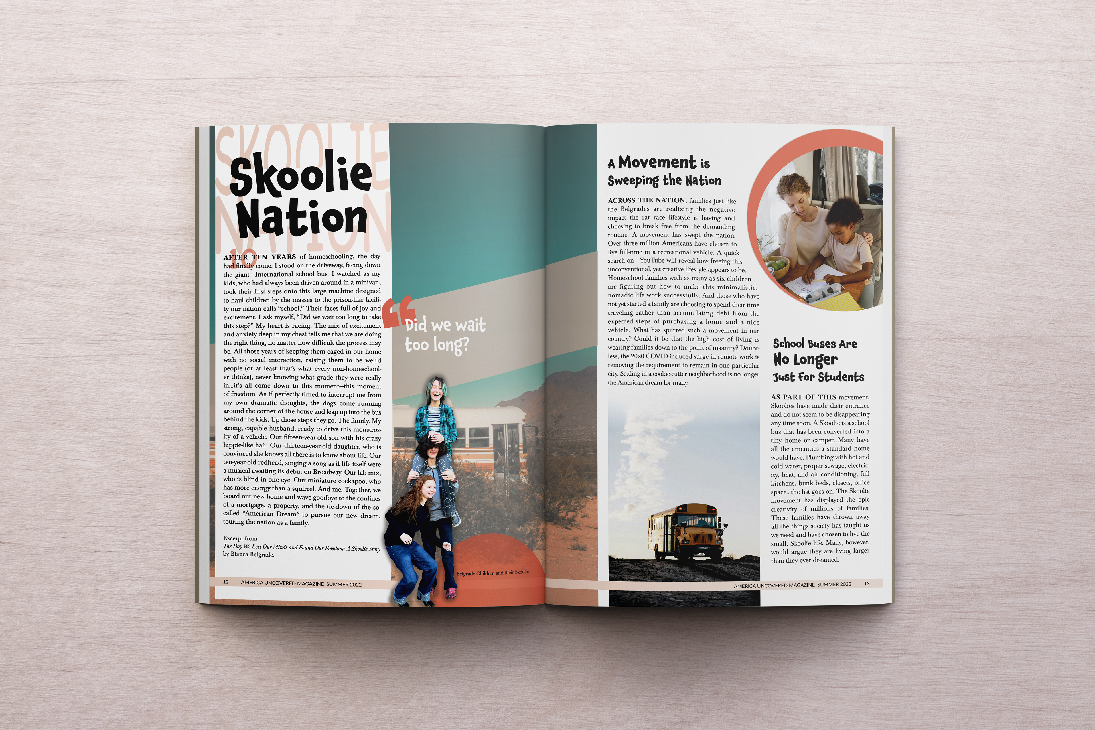 Magazine Layout Design