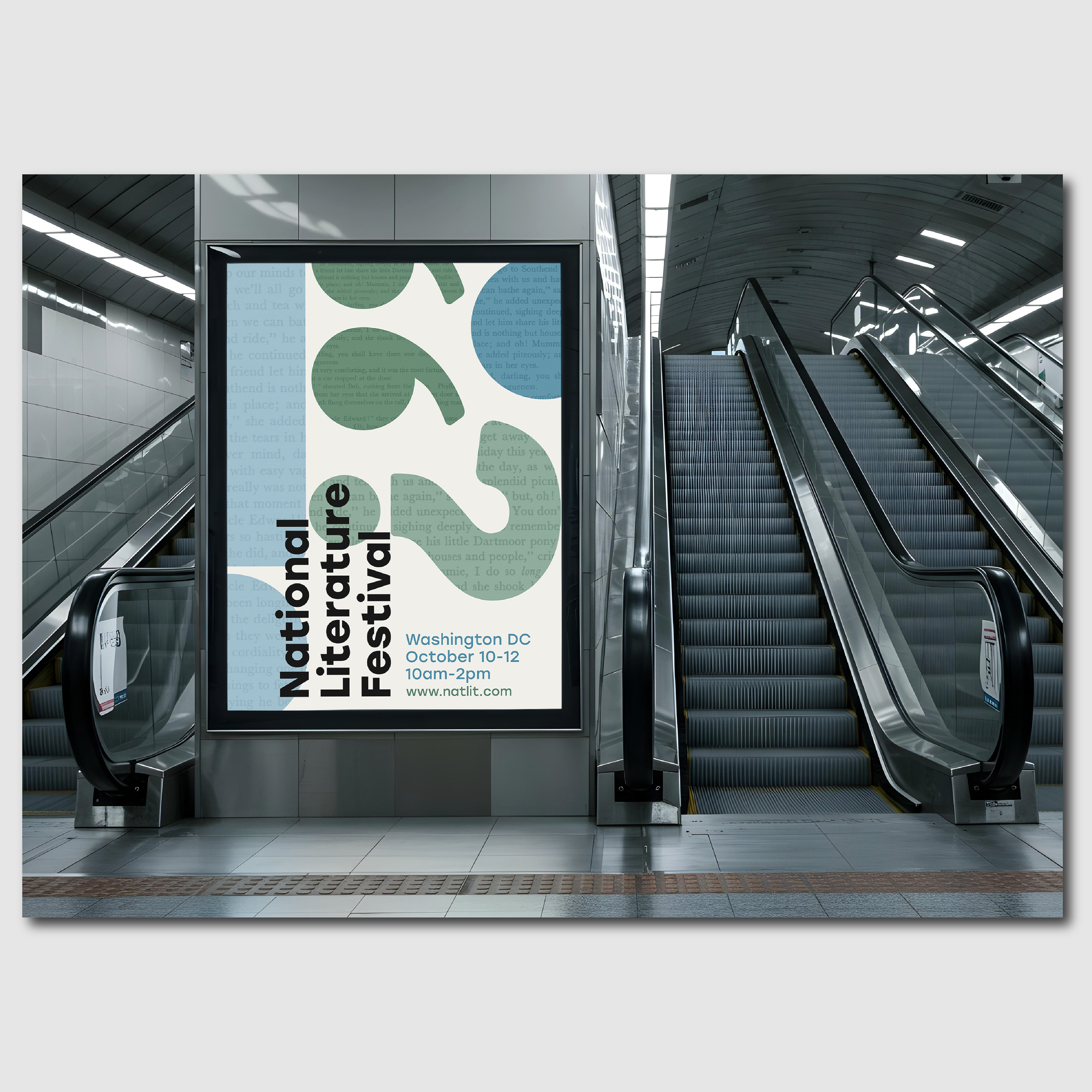 National Literature Festival Poster