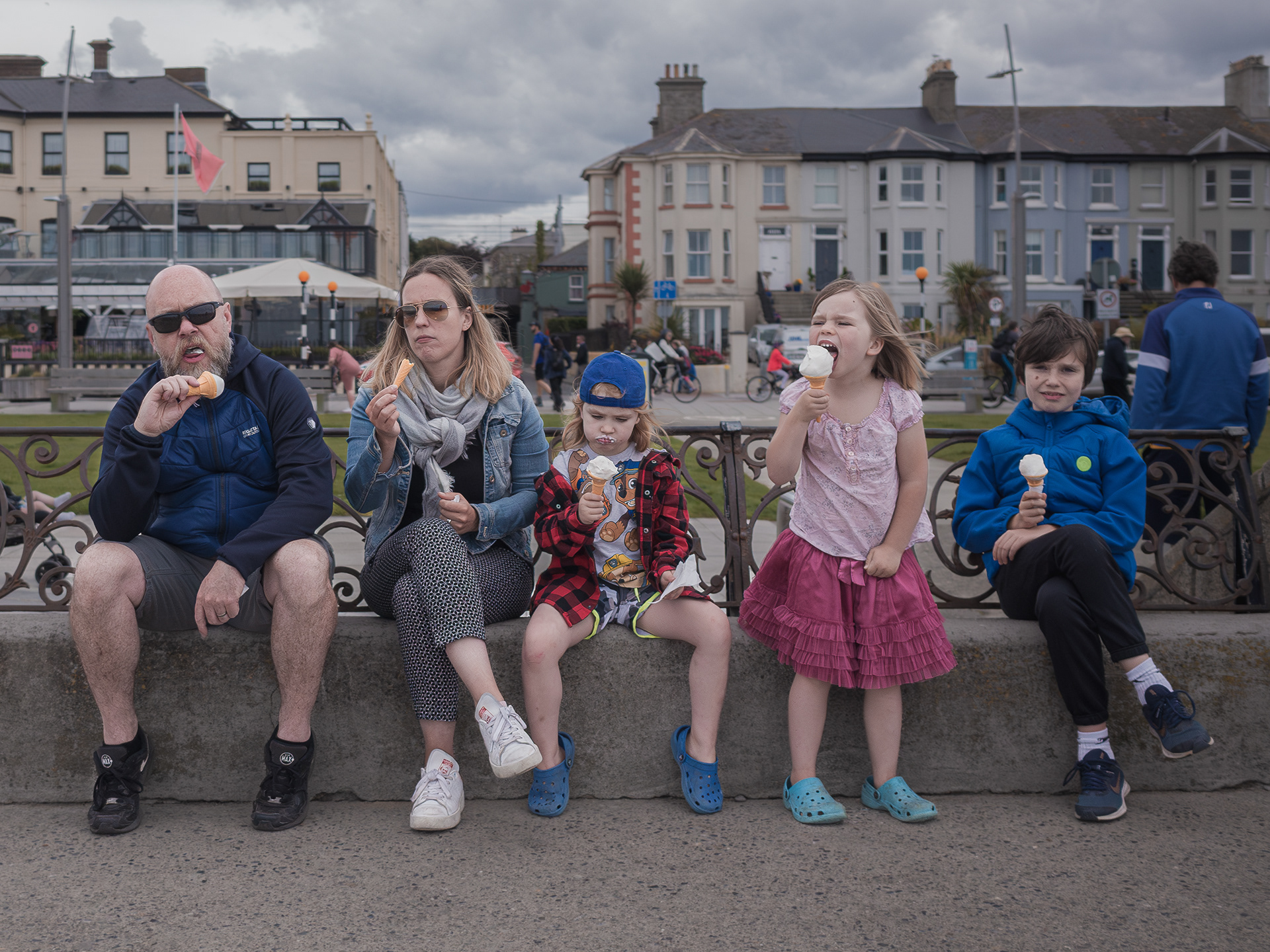 "Scene #022" ~ Bray Promenade, Wicklow, Ireland; July 12, 2020