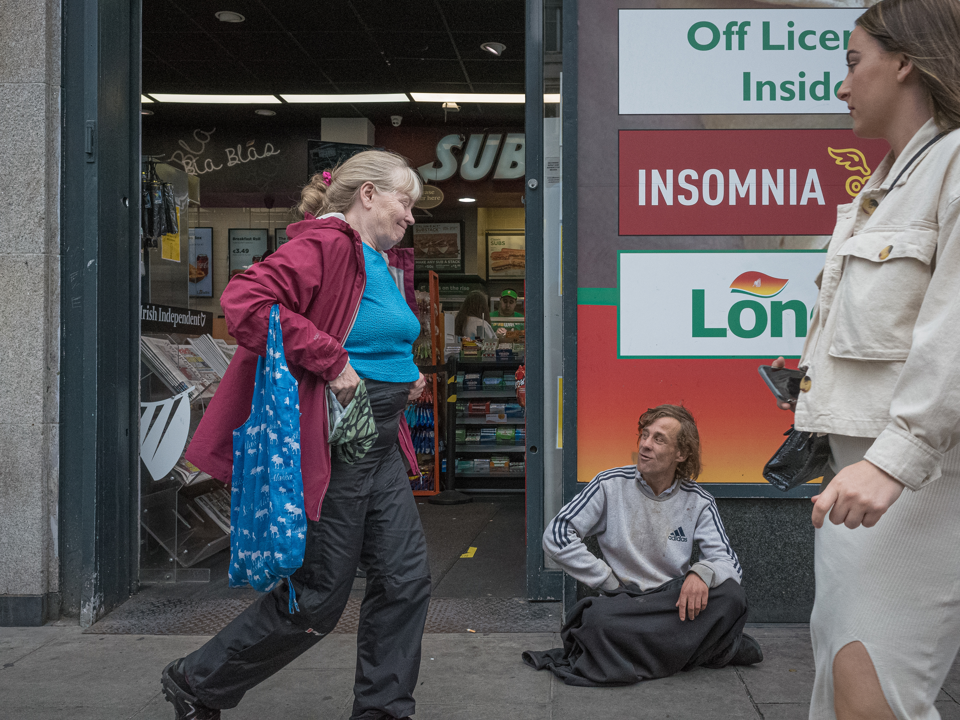 "Scene #013" ~ Westmoreland Street, Dublin, Ireland; July 4, 2020