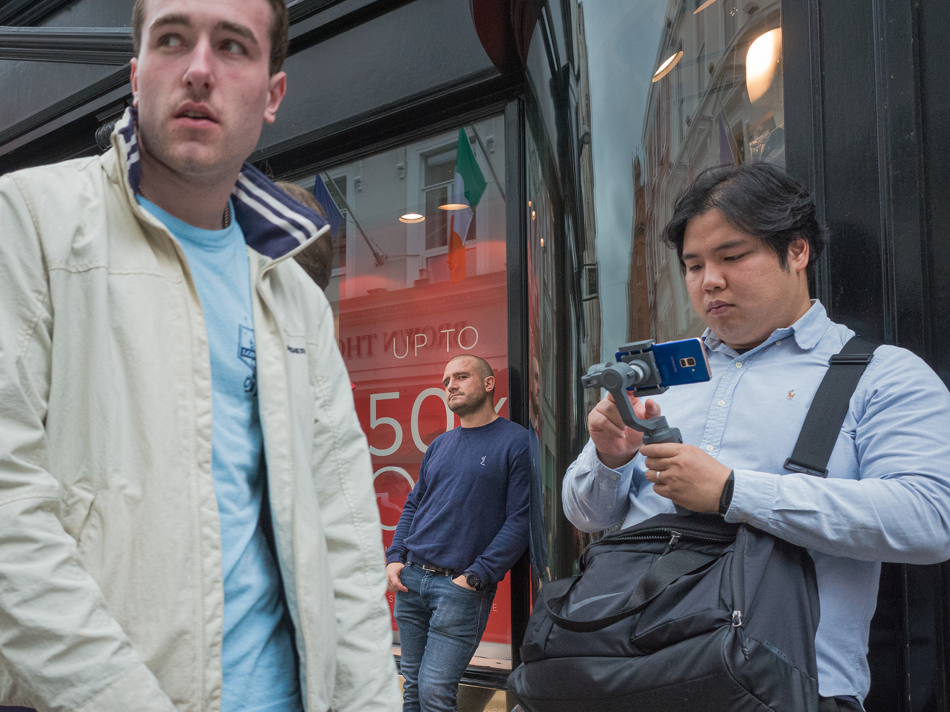 "Scene #010" ~ Henry Street, Dublin, Ireland; July 4, 2020