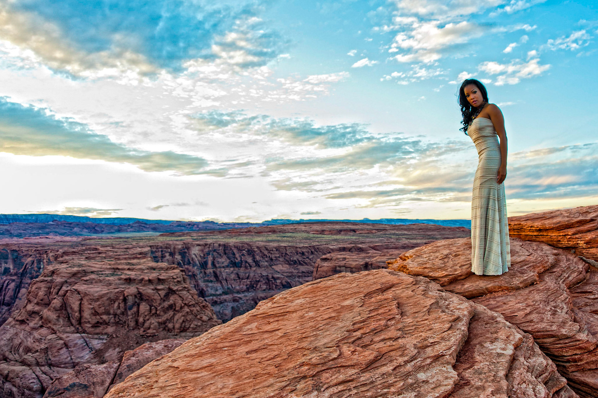 Kandice at Horeshoe Bend