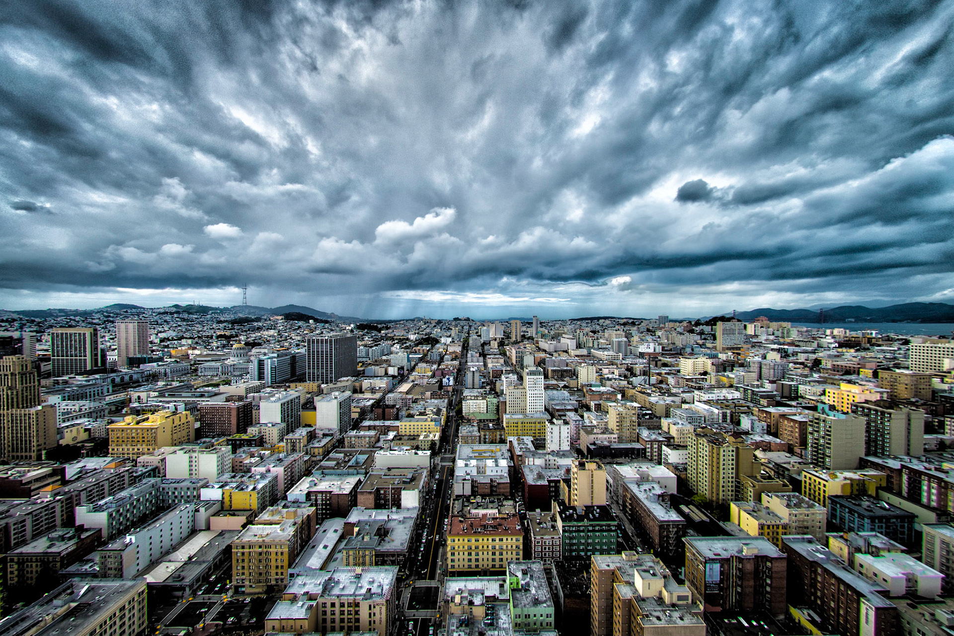 Shot from my room at the Hilton in Union Square