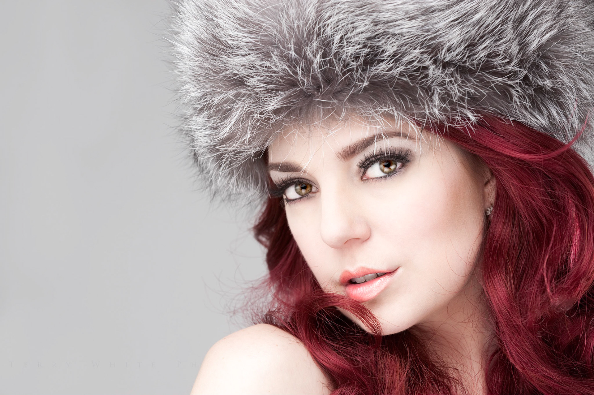 Valerie pulls off a classic Russian look here.