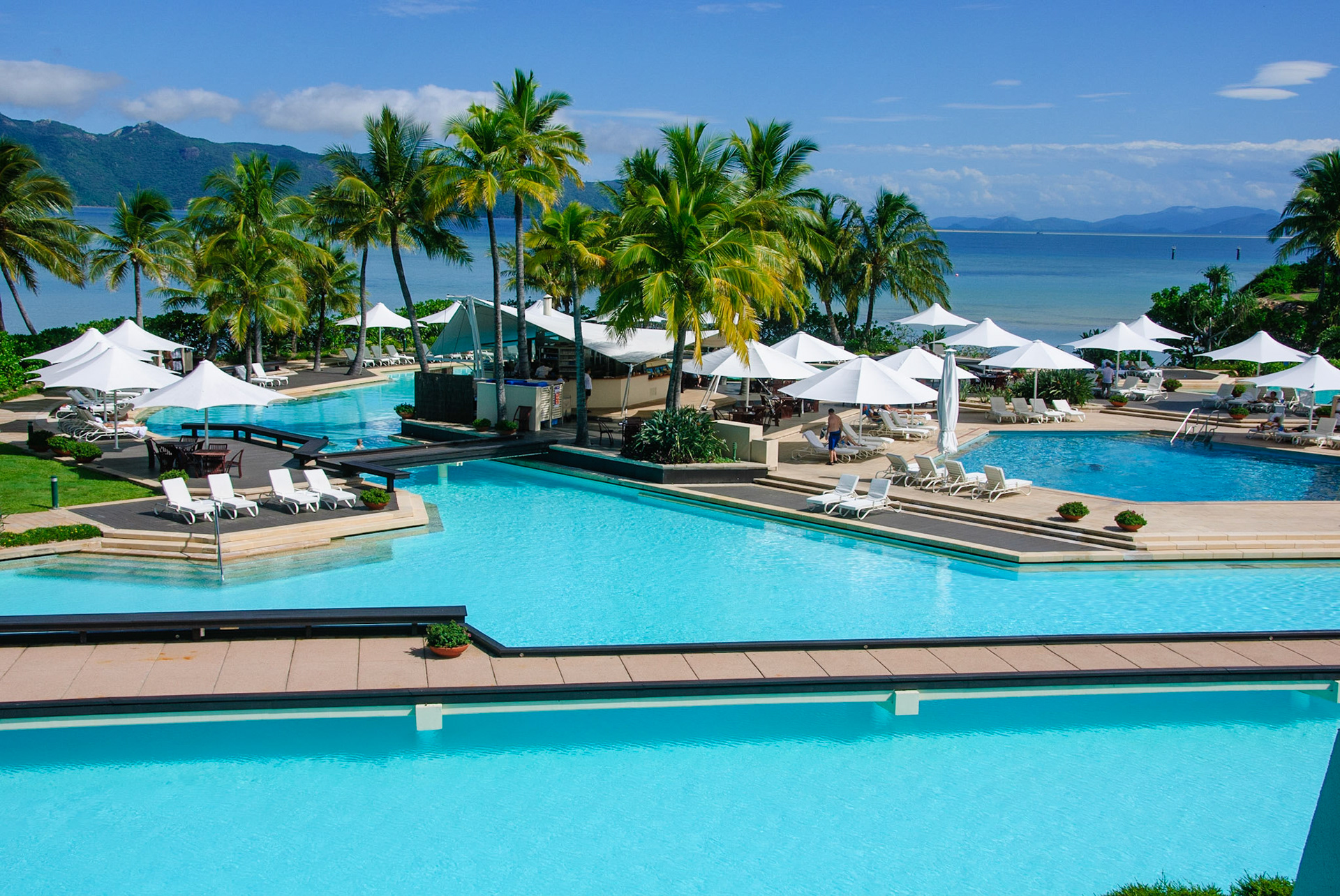 The view from my room on Hayman Island