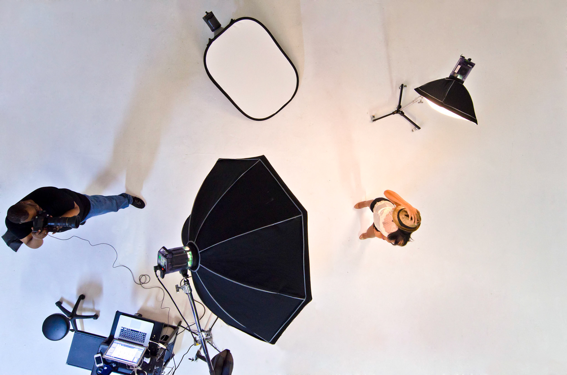 Production shot by Salam Zahr