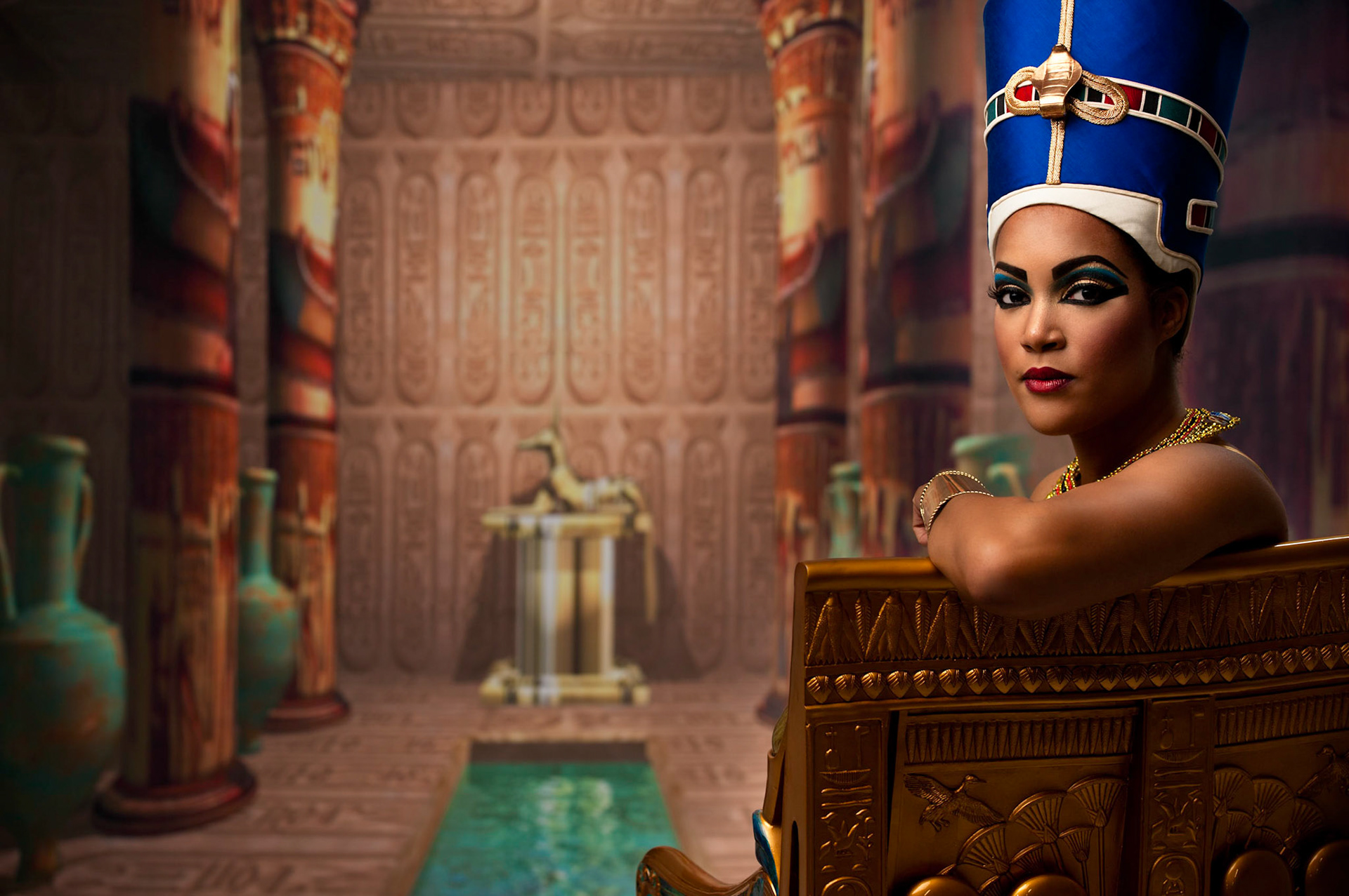 Model: Kandice Lynn, MUA: Houda Bazzi, Lighting by Westcott