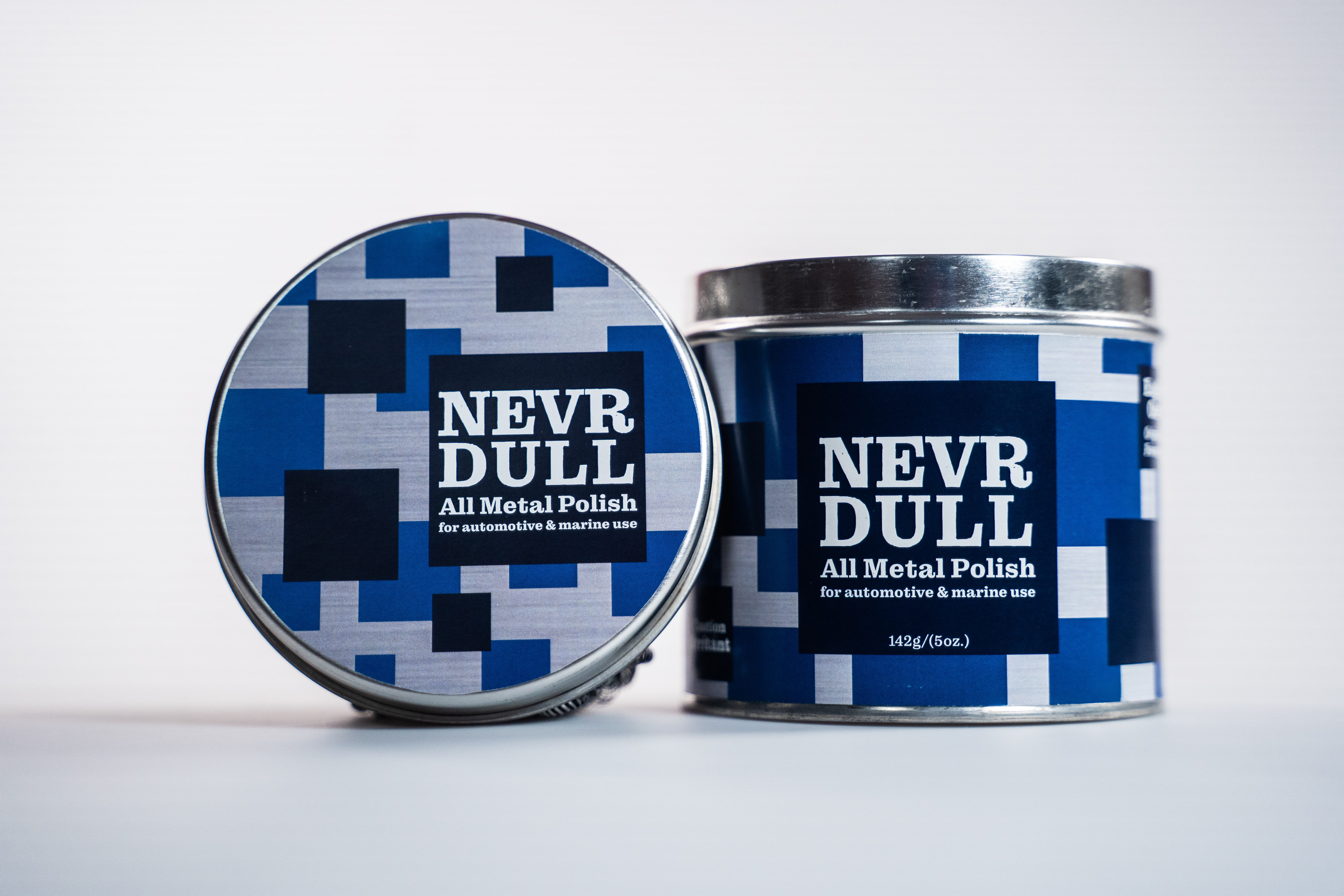 Ian Myers - NEVR-DULL Package Design