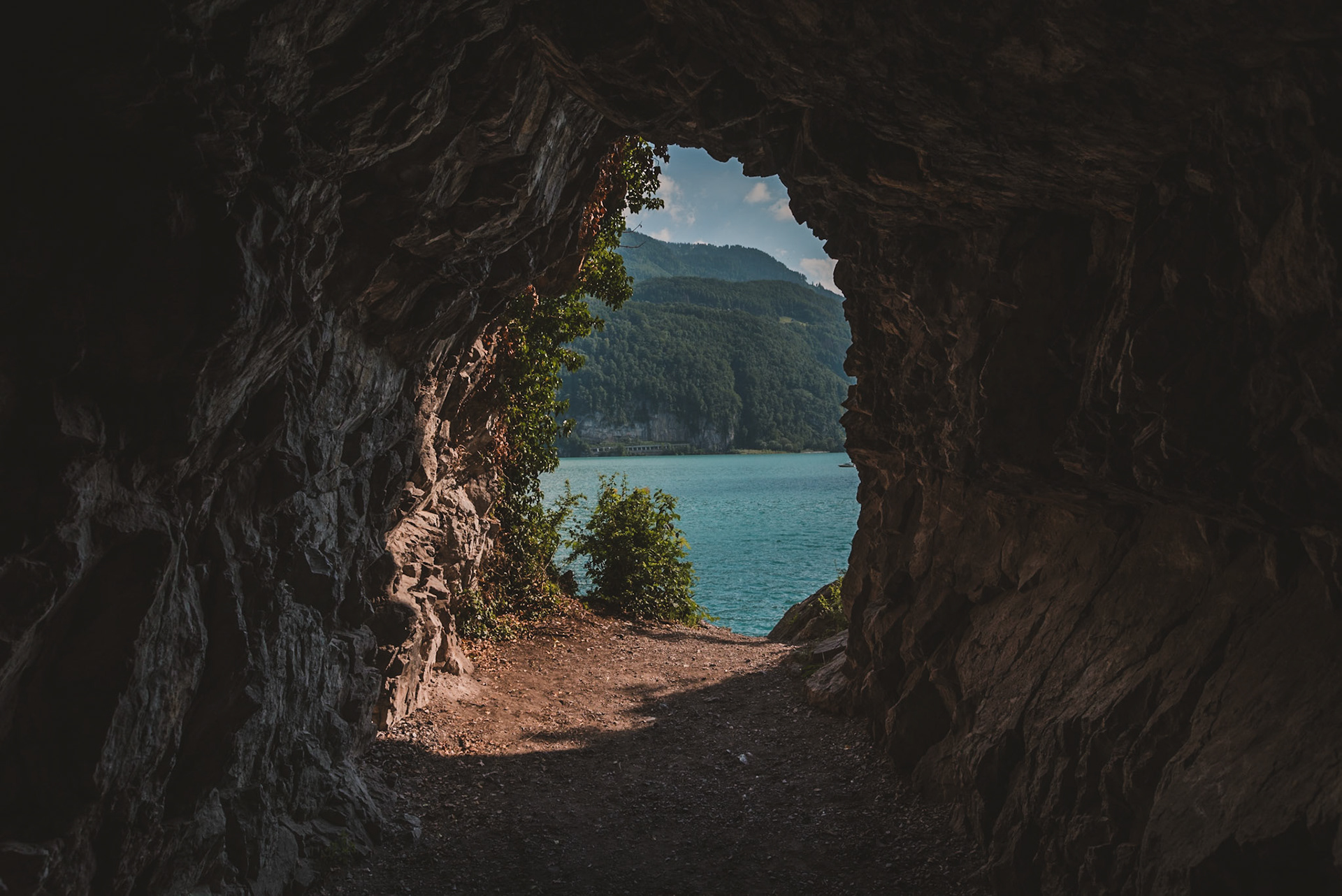 Tunnel at the Walensee