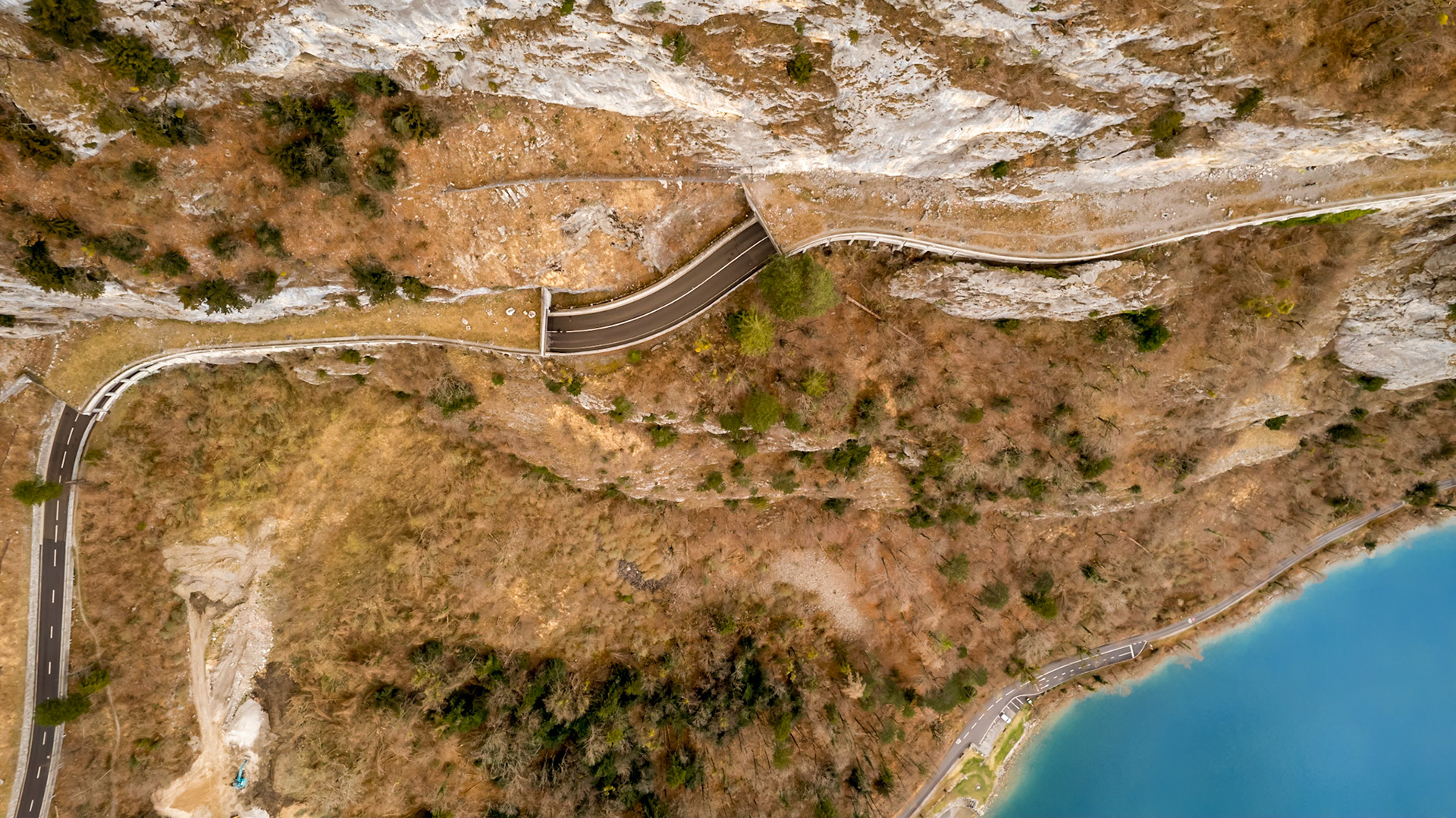 Strasse von Weesen nach Amden