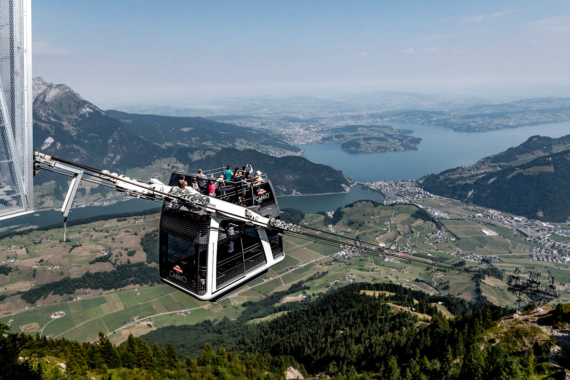Cabrio-Seilbahn Stanserhorn