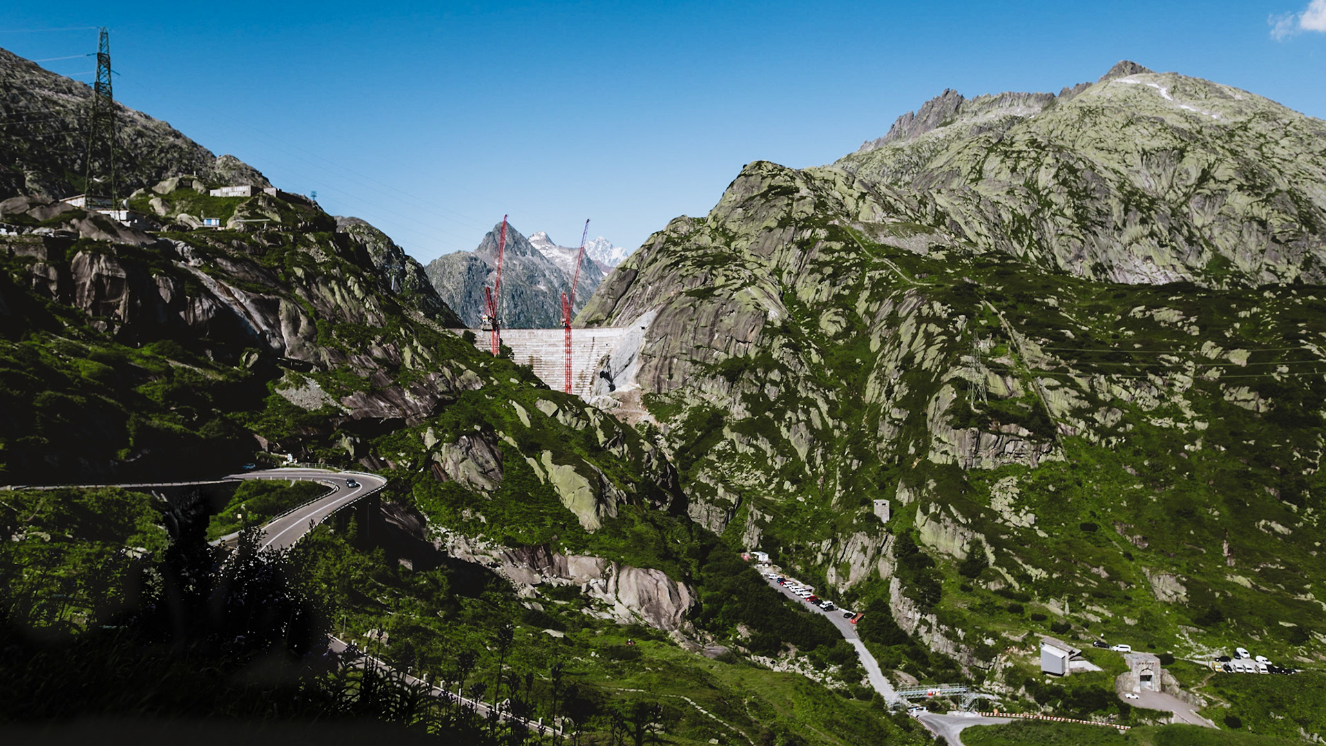 Grimsel Pass and the Spitallamm Bareer