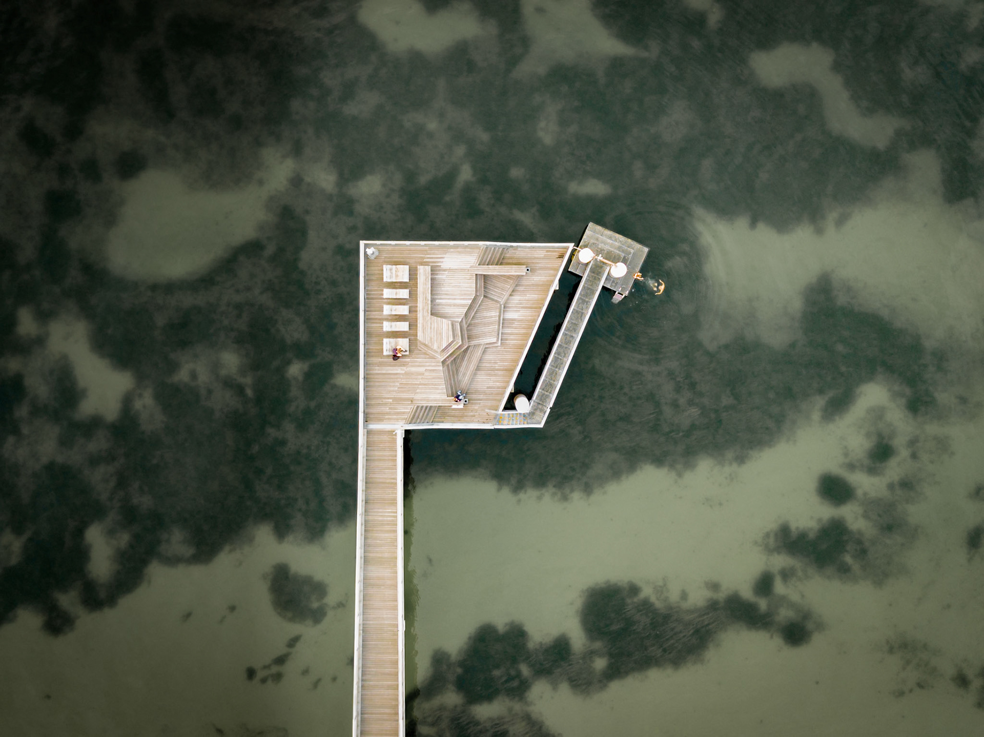 Sea Bridge in the Baltic Sea