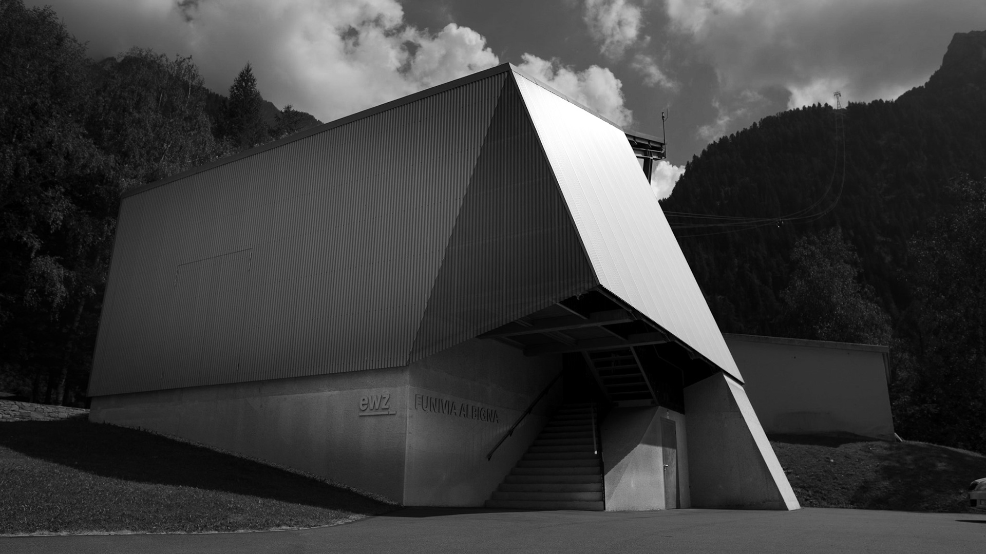 Seilbahn zum Lago d'Albigna