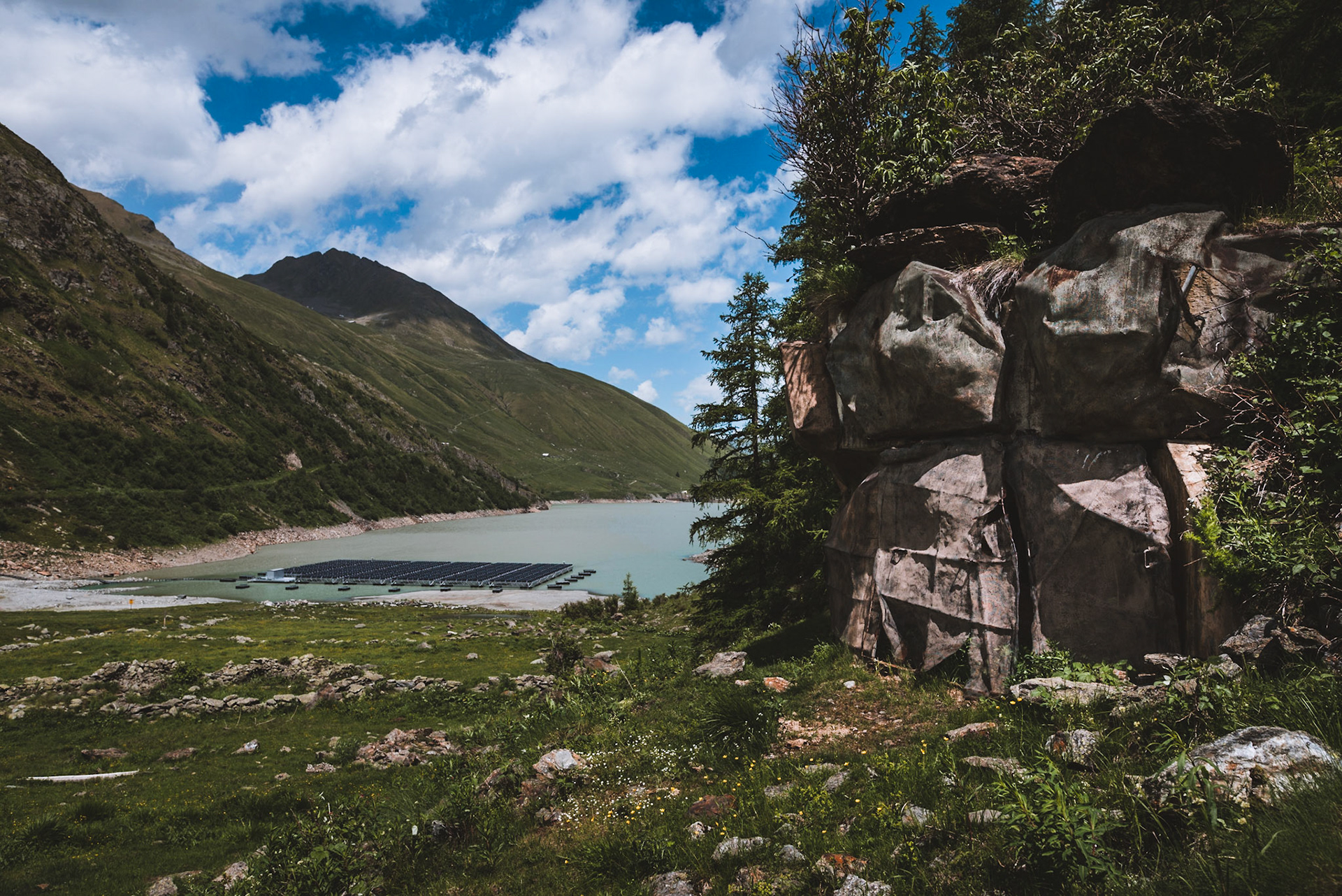 Bunkeranlage am Lac des Toules