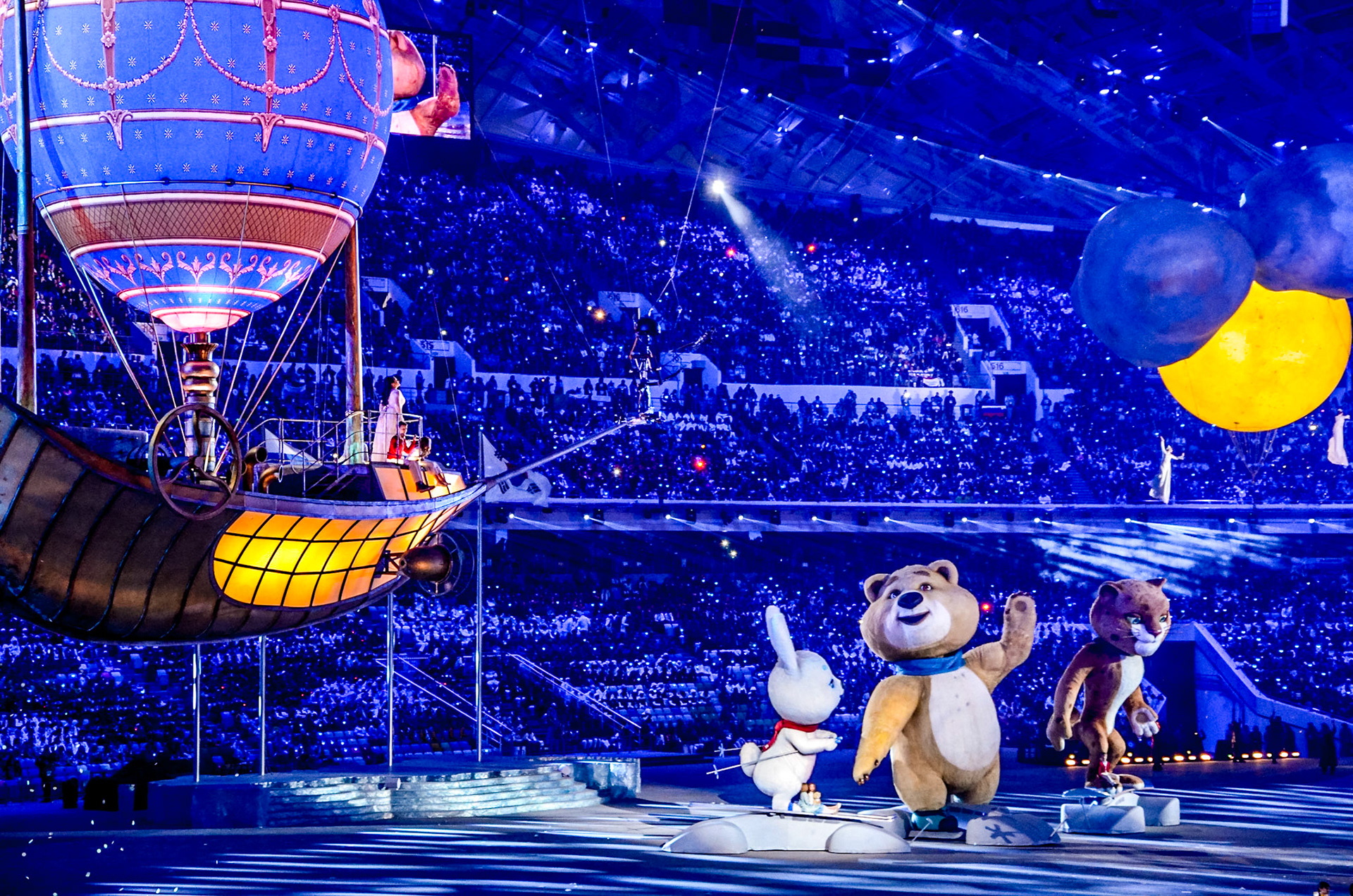 Abschlussveranstaltung Olympische Winterspiele Sotchi 2014