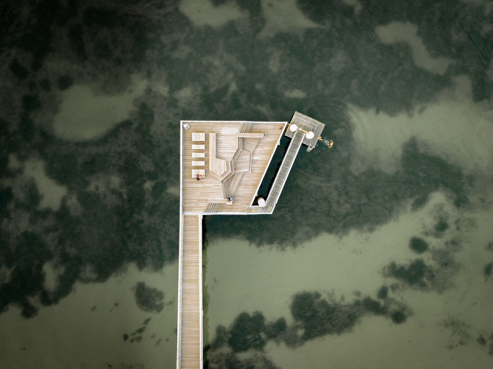 Sea Bridge in the Baltic Sea