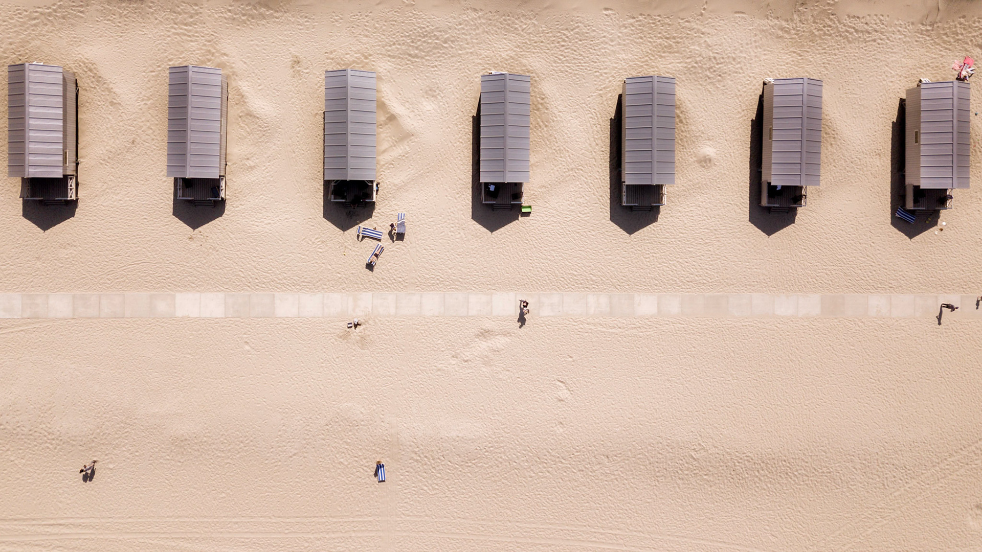 Beach Houses at Scheveningen
