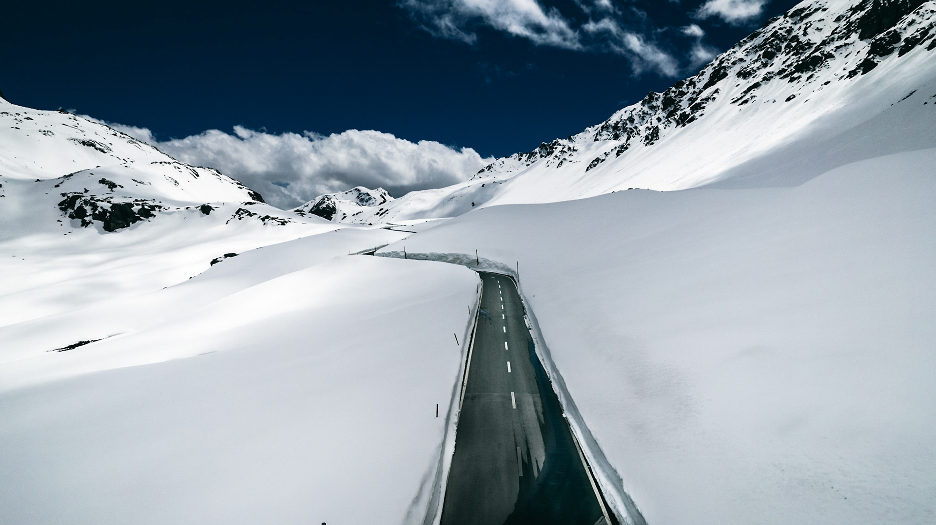 Road on the Flüela Pass
