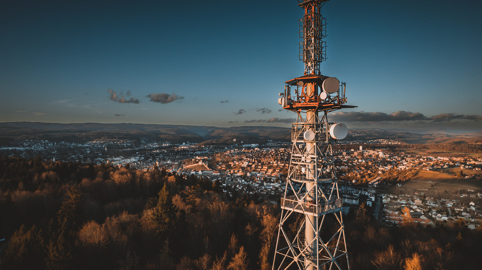 Antennenturm auf dem Flurlinger Cholfirst