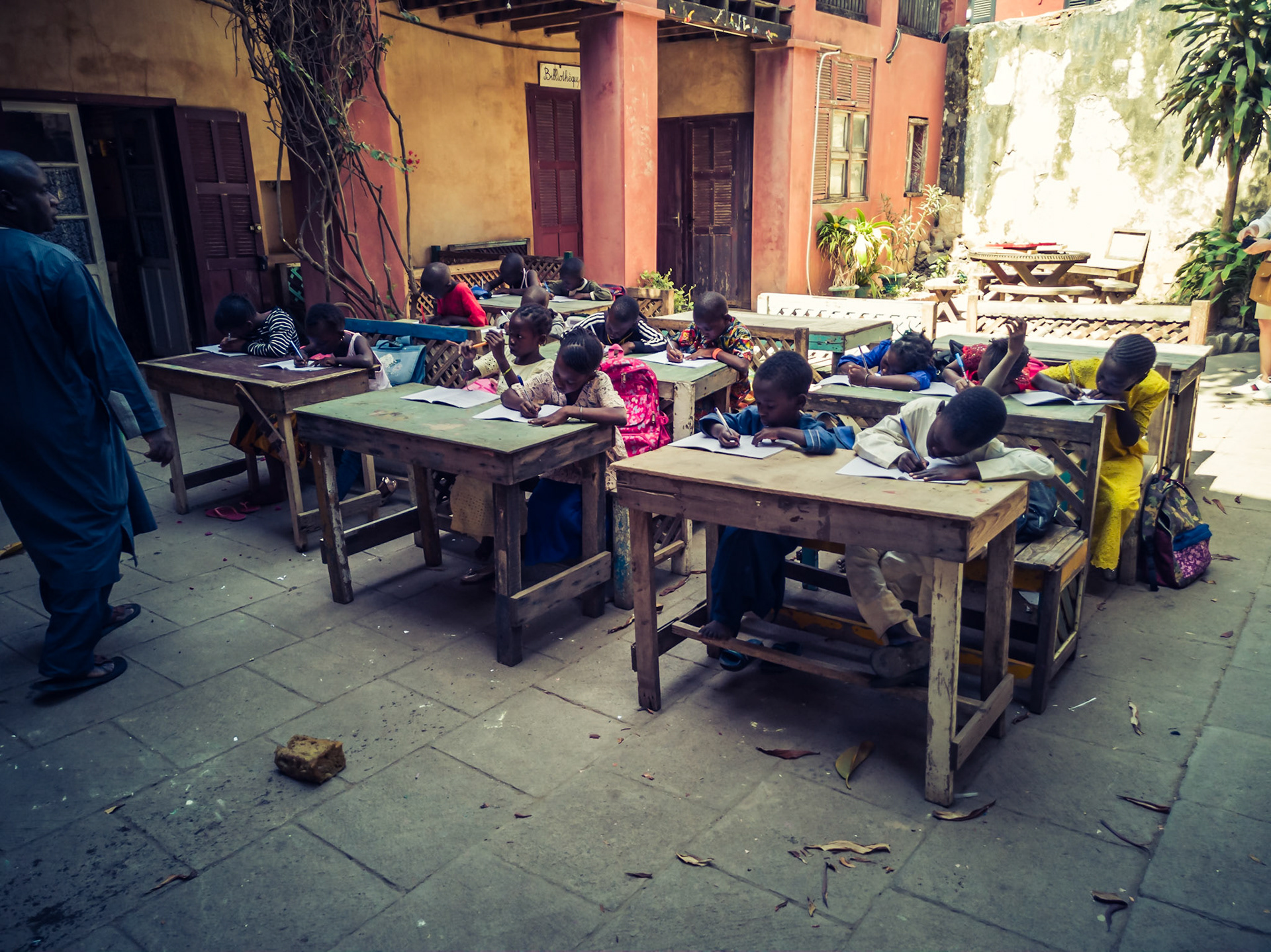 Schule auf der Île de Goree