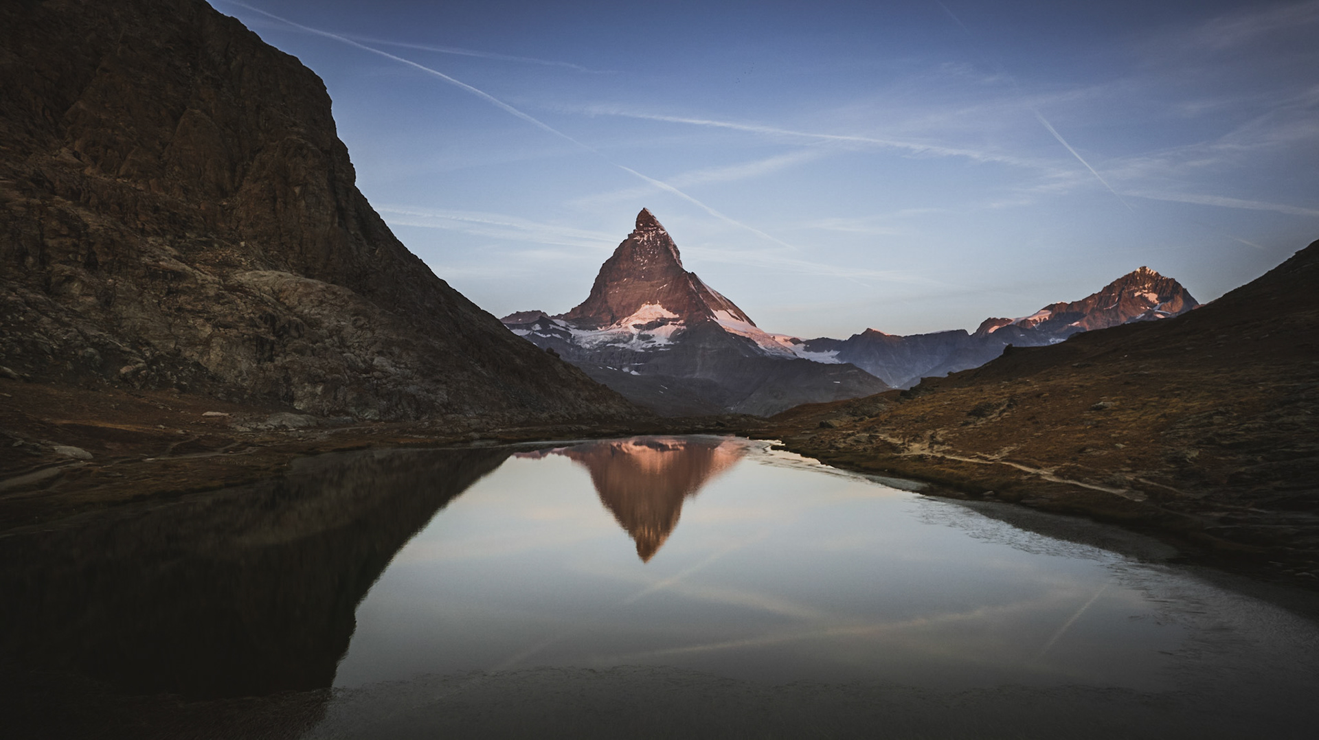 Riffelsee mit dem Matterhorn