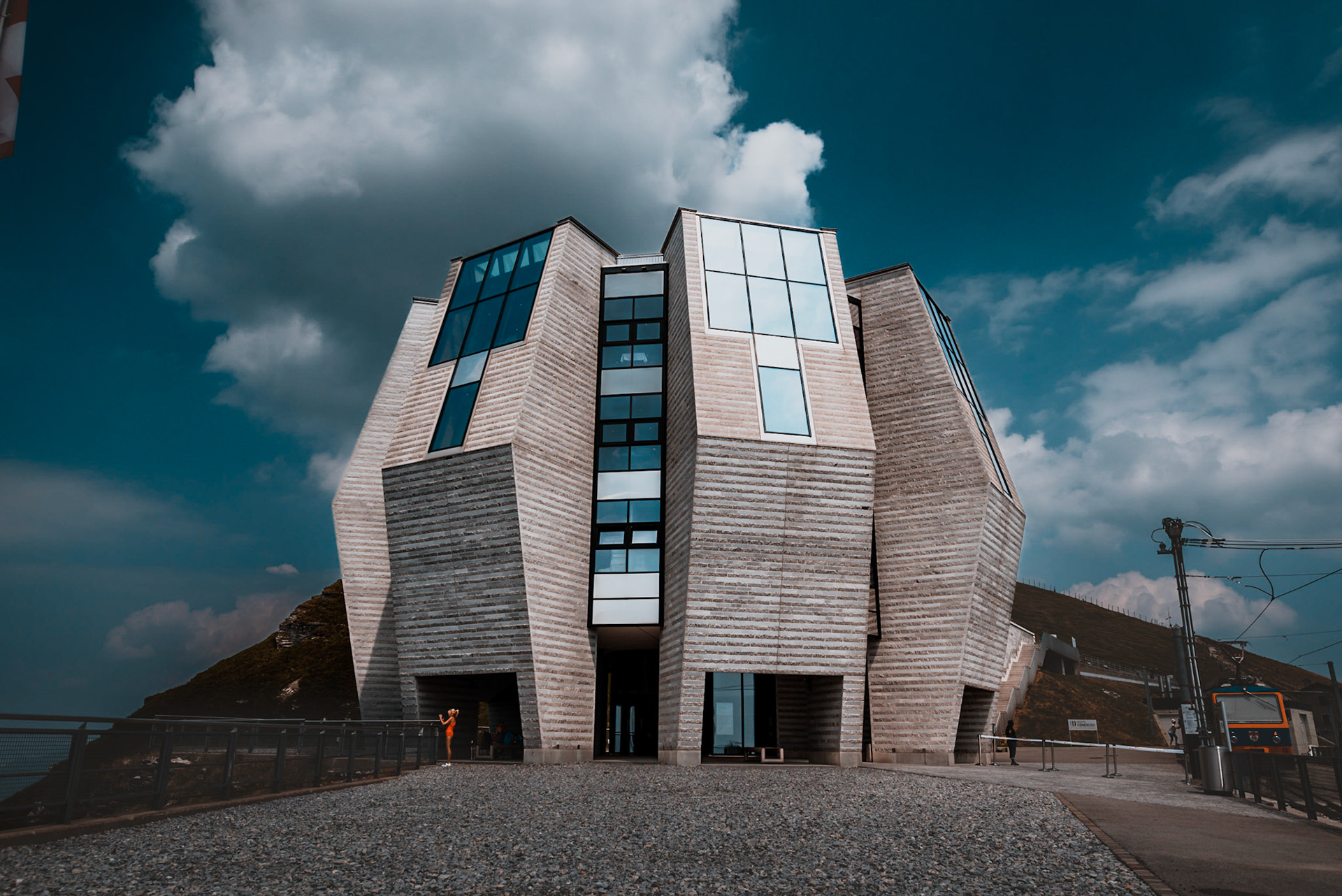 Gebäude auf dem Monte Generoso