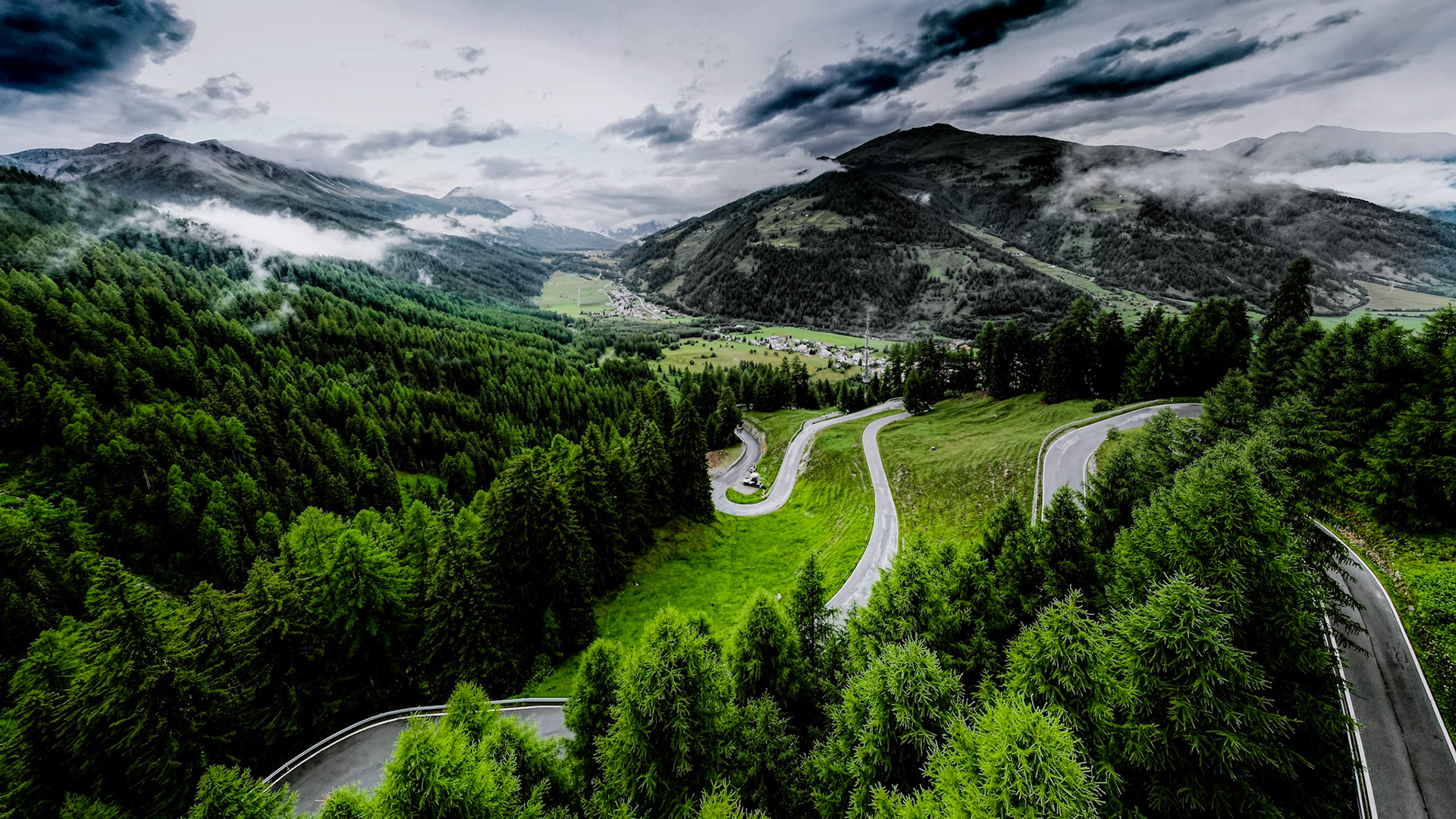 Umbrail Pass and Val Müstair