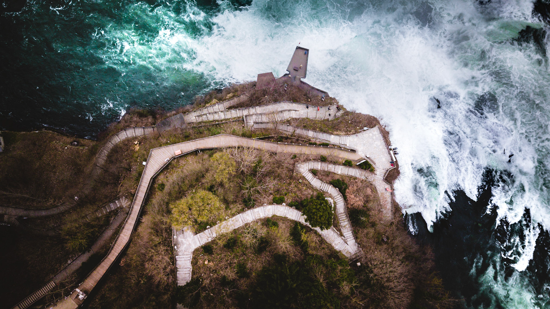 Aussichtsplattform Schloss Laufen