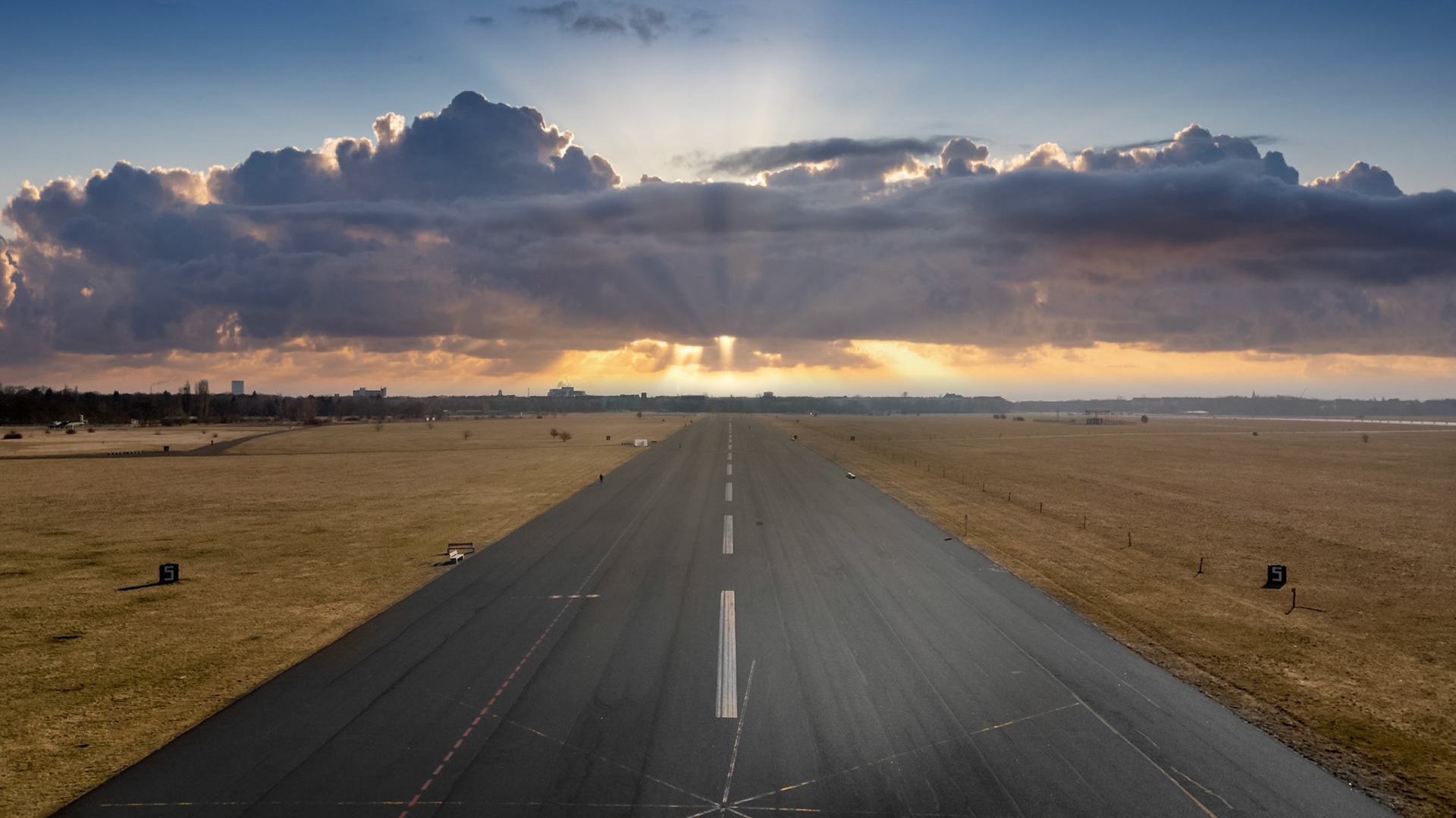 Lost Runway at former THF Airport in Berlin