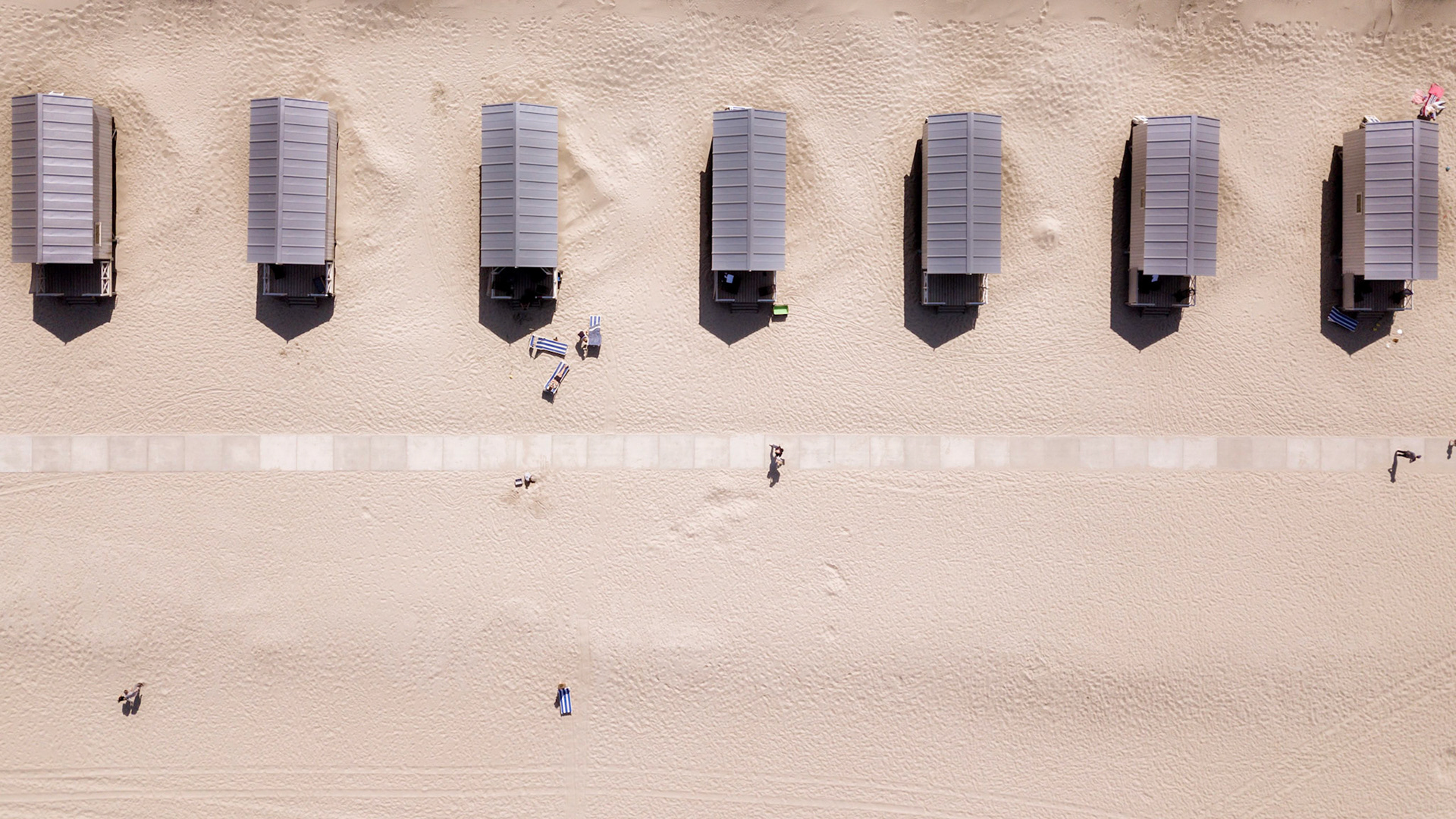 Beach Houses at Scheveningen