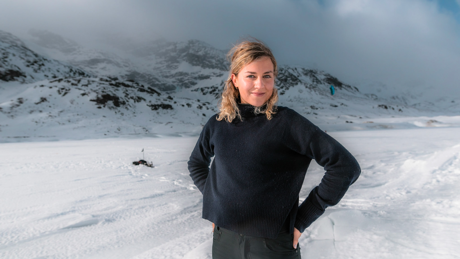 Anna at the Lago Bianco