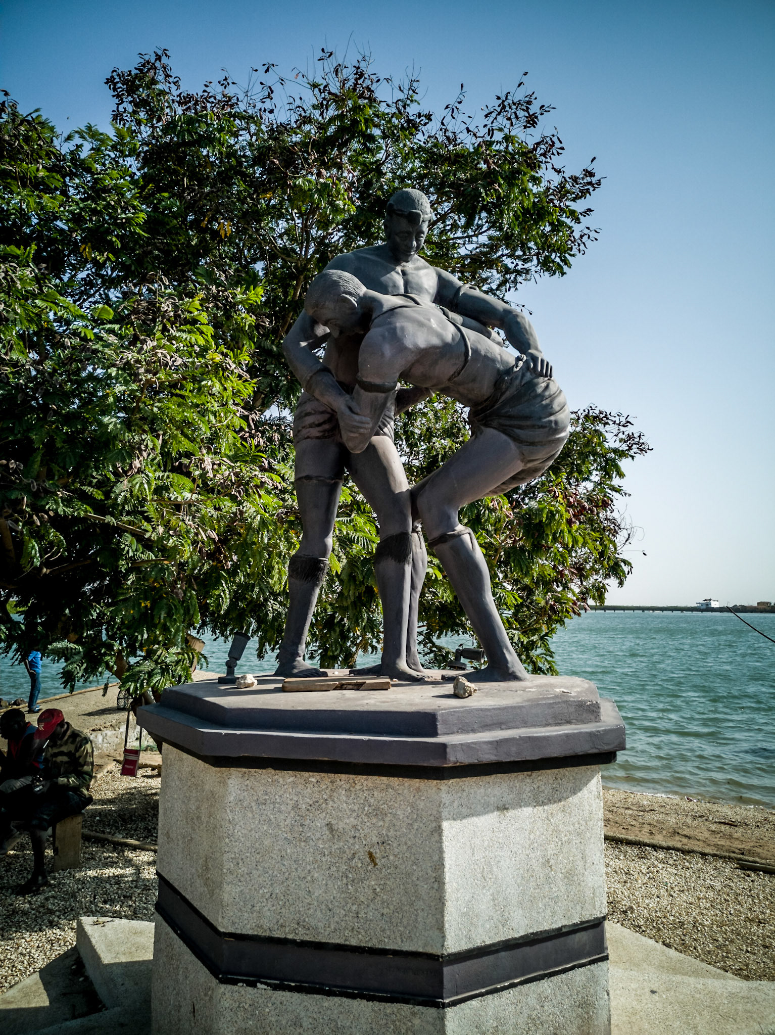 Monument auf der Île de Goree