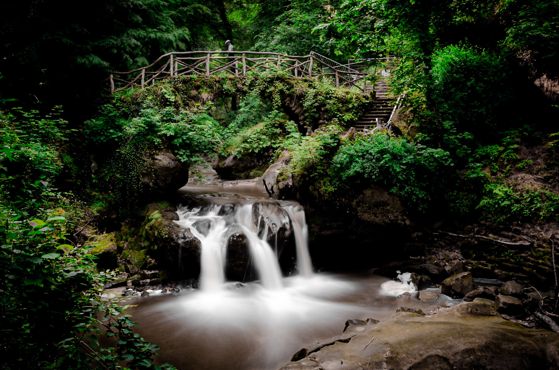 Schiessentümpel im Müllerthal in Luxemburg